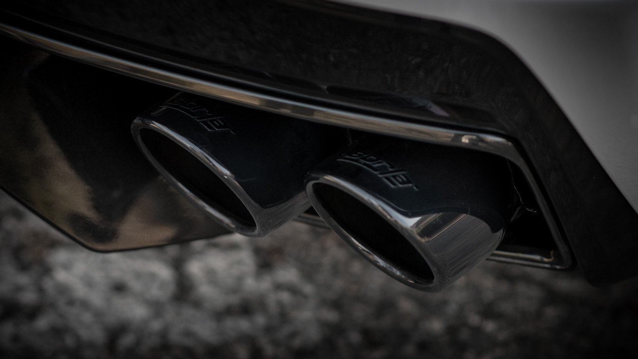 Borla ATAK Cat-Back for C8 Corvette With Black Chrome Tips