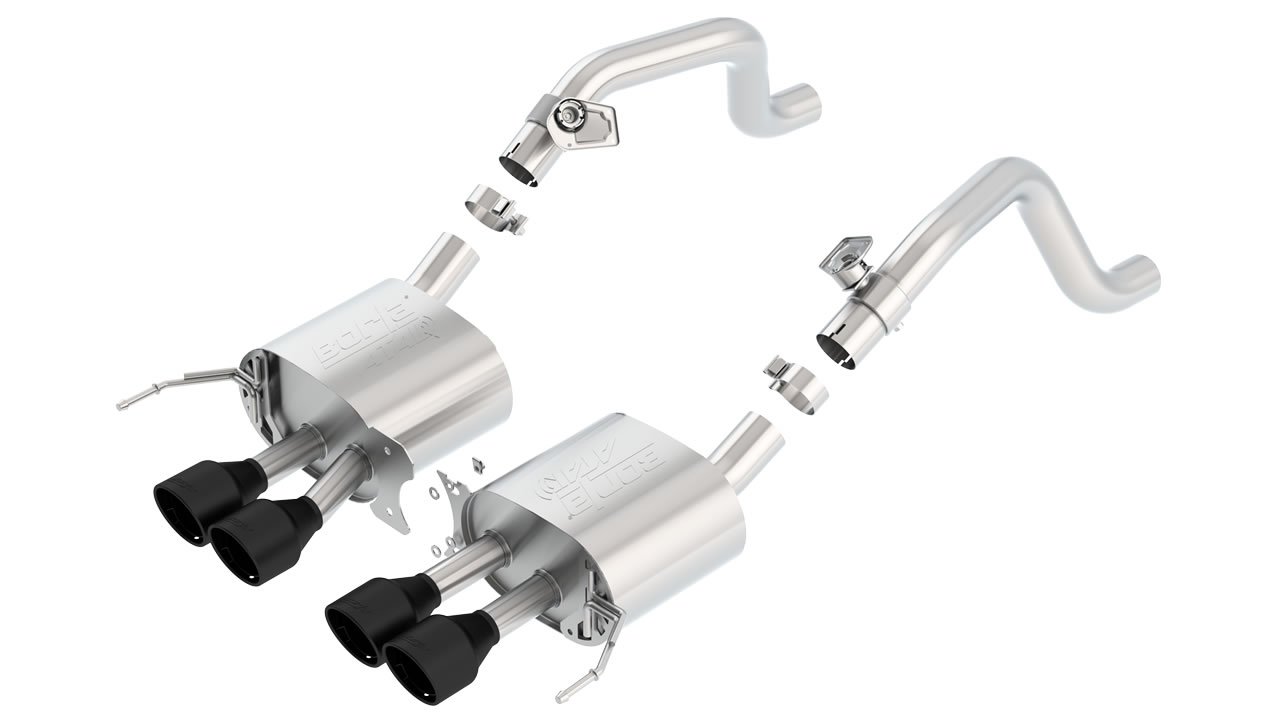 C7 Corvette Borla ATAK Axle Back Exhaust