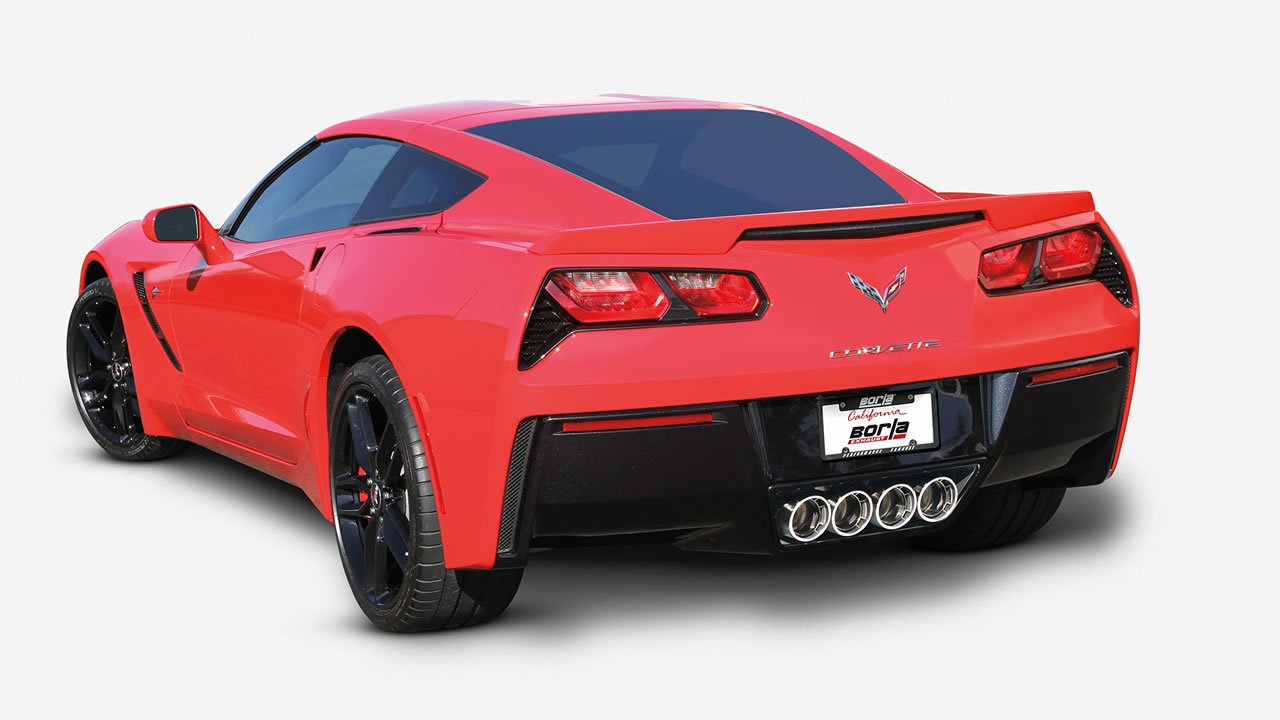 C7 Corvette Borla S-Type Axle Back Exhaust