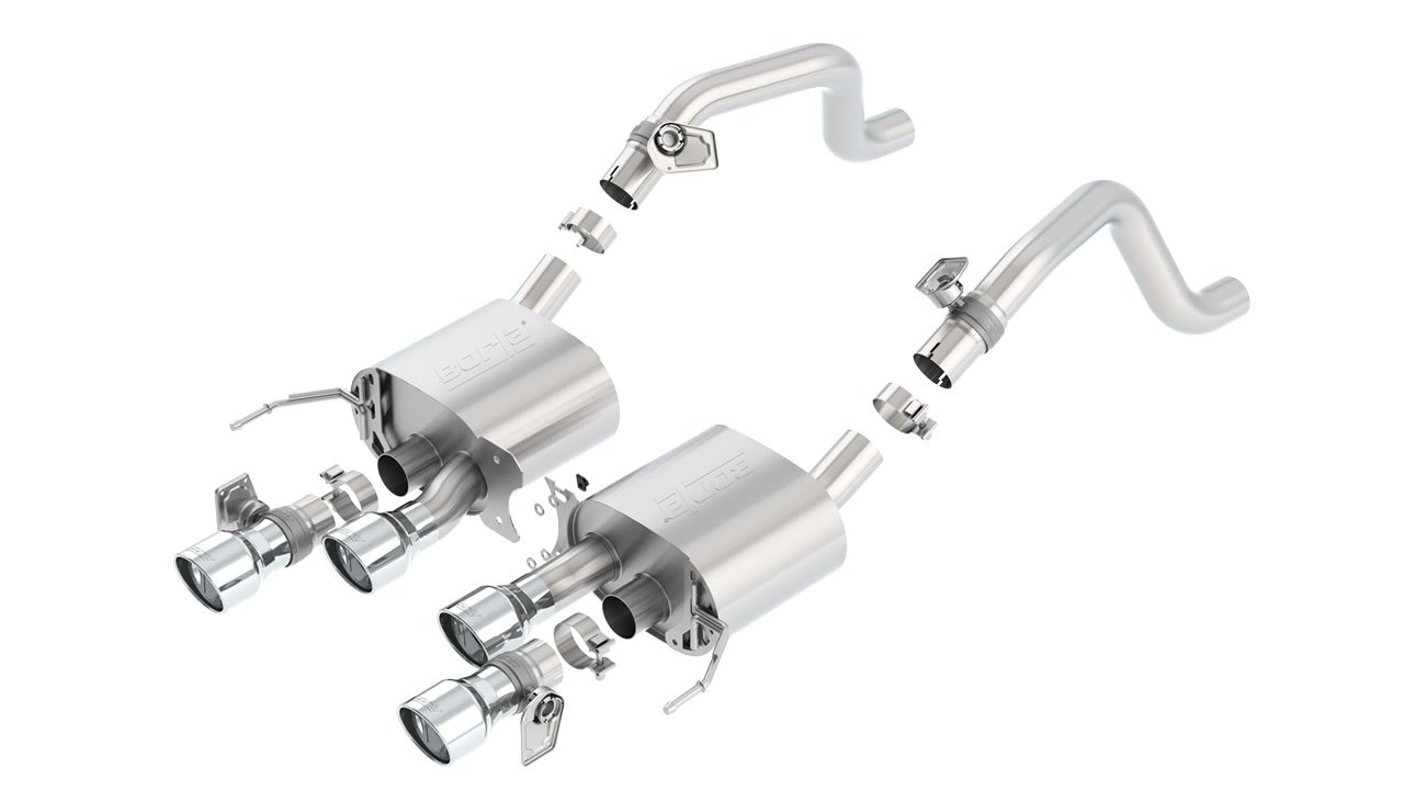 C7 Corvette Borla S-Type Axle Back Exhaust