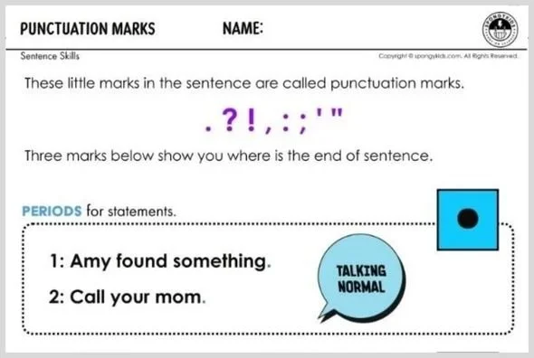 Punctuation Marks