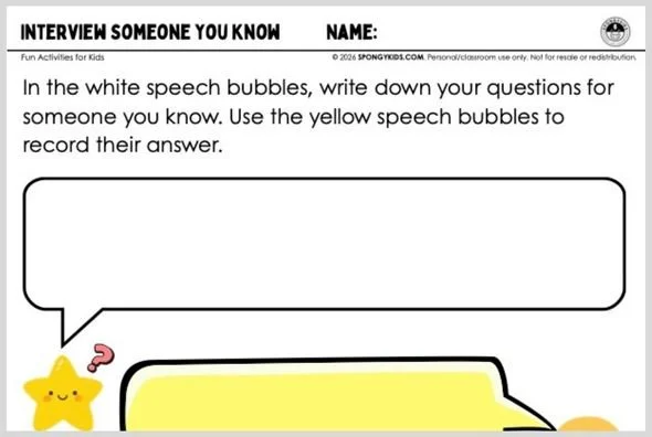 Interview Someone You Know