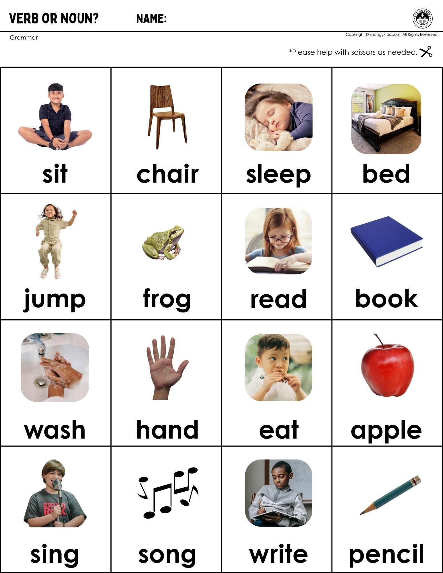 Verb or Noun?
