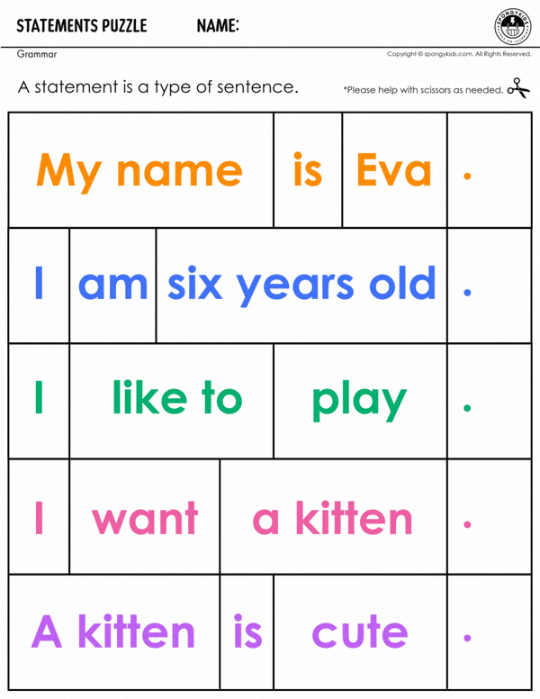 Statements Puzzle
