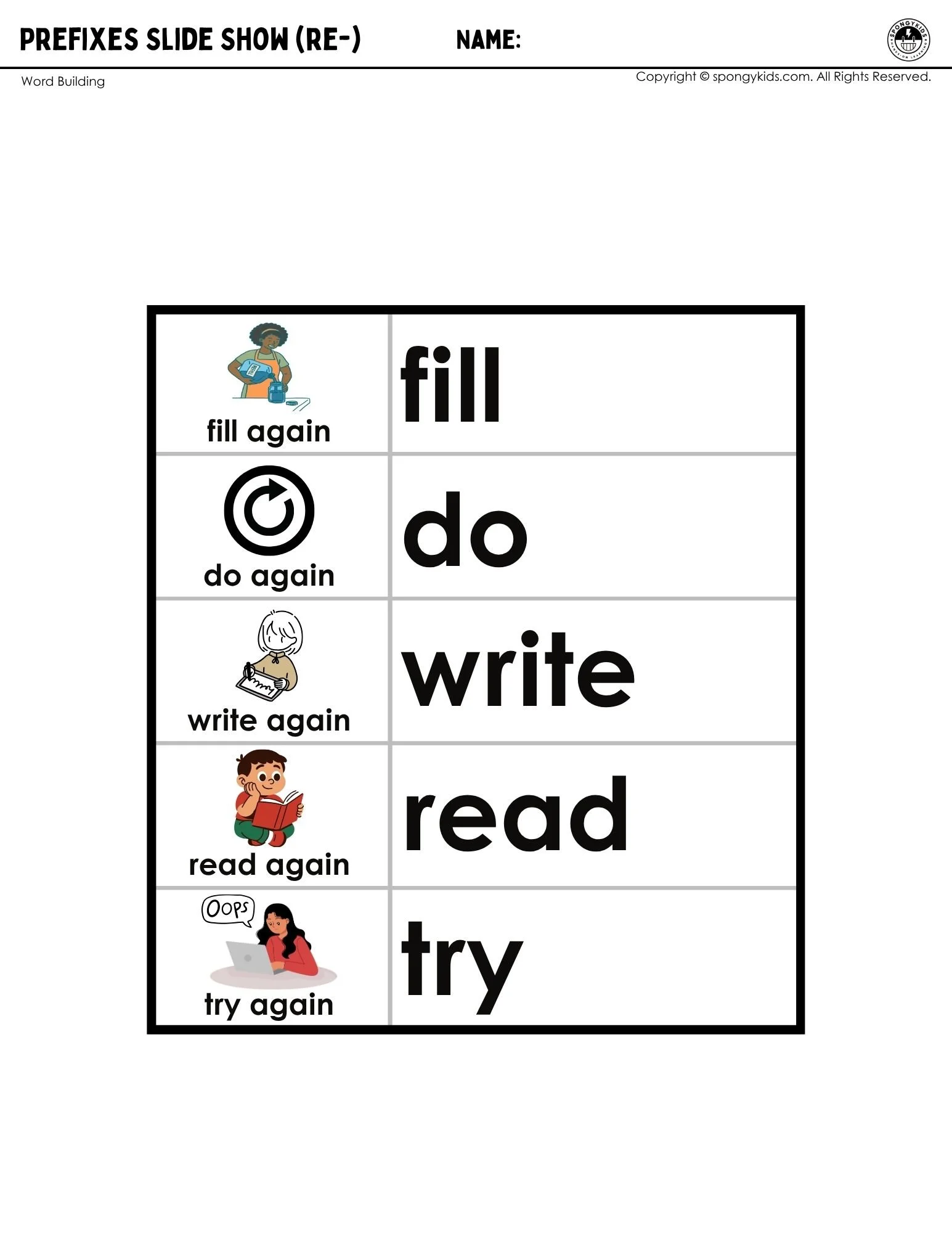 Prefixes Slide Show (re-)