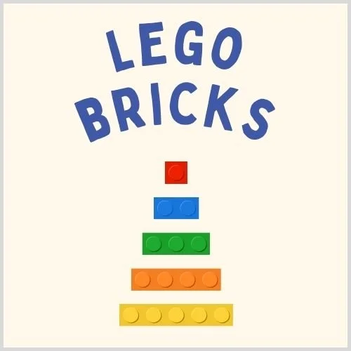Colorful thumbnail featuring playful LEGO Bricks activity ideas for kids