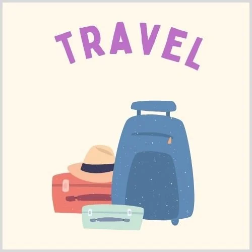 Colorful thumbnail showcasing travel-themed fun activity ideas for kids