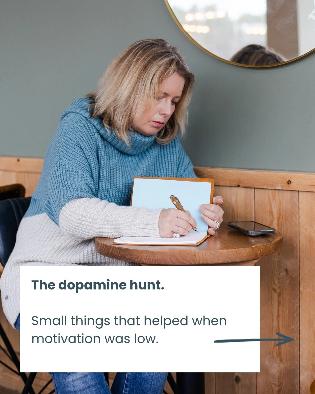 Something felt off earlier this year. Not low enough to stop everything, but enough to notice.

You might remember I decided to go on a dopamine hunt. A simple way of noticing small things that lifted my mood and supported my focus.

It&rsquo;s somet