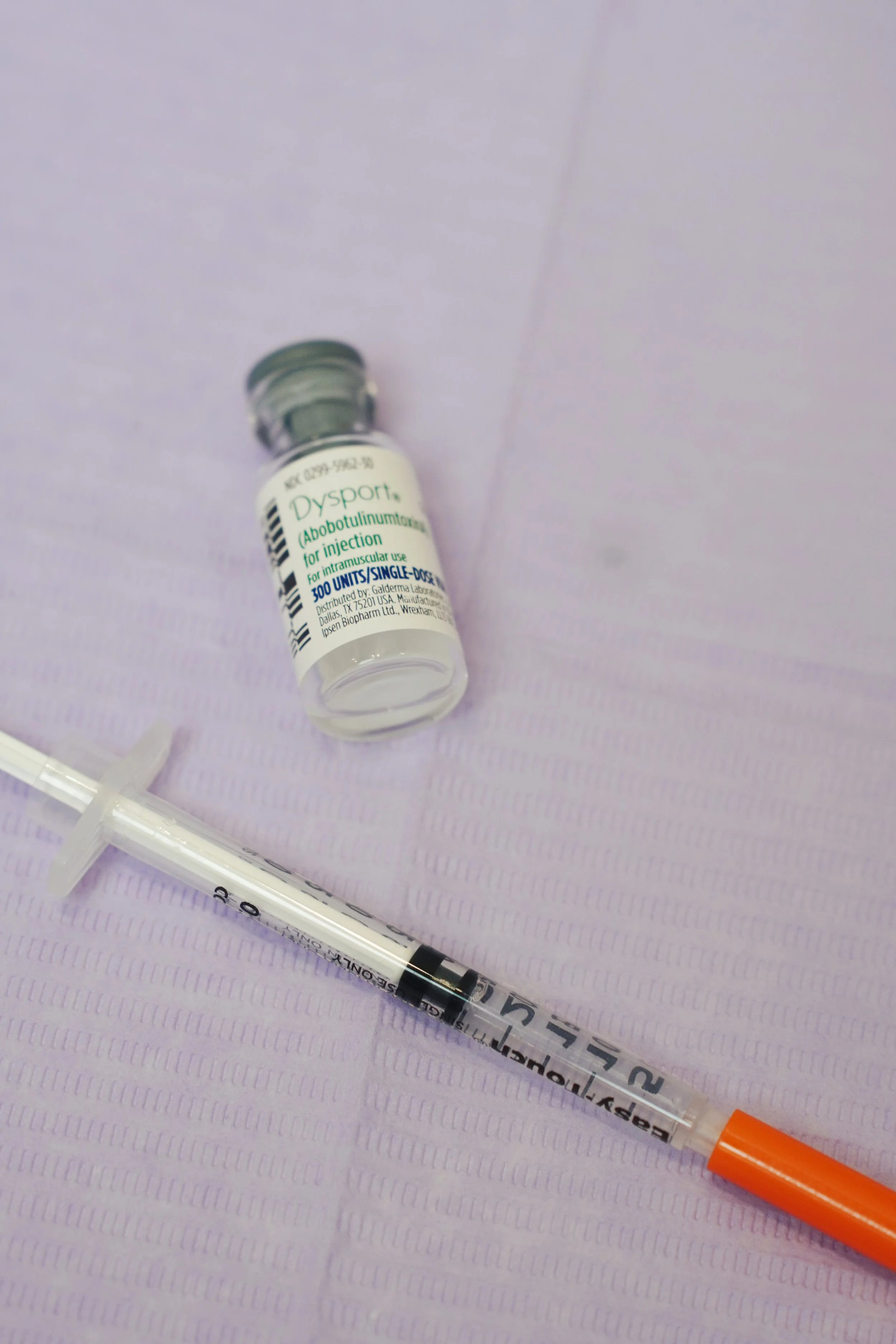 dysport with syringe 