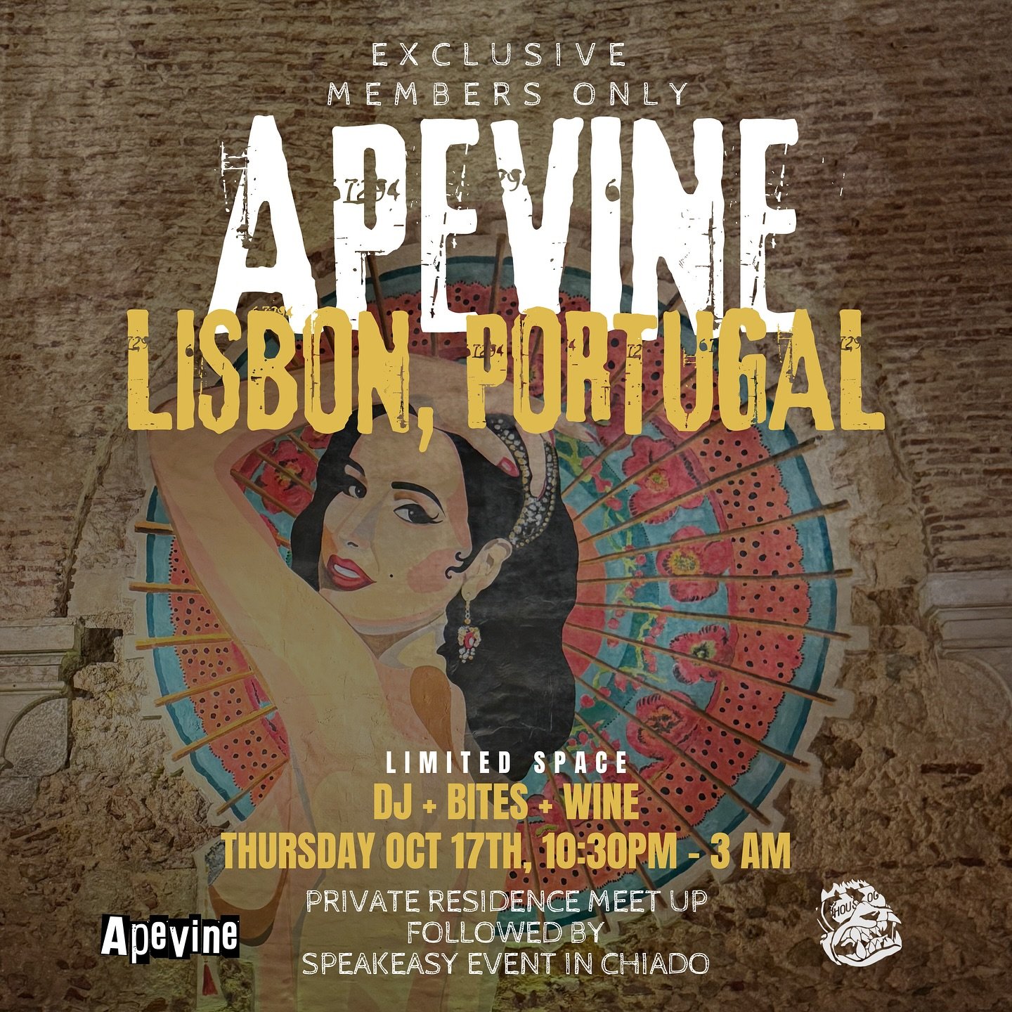 🍷 ApeVine&rsquo;s Exclusive Lisbon Event During ApeFest 🎶

Get ready for an unforgettable night during ApeFest in Lisbon, as ApeVine invites its members to an exclusive, first-come, first-serve experience on October 17th. The evening kicks off at a