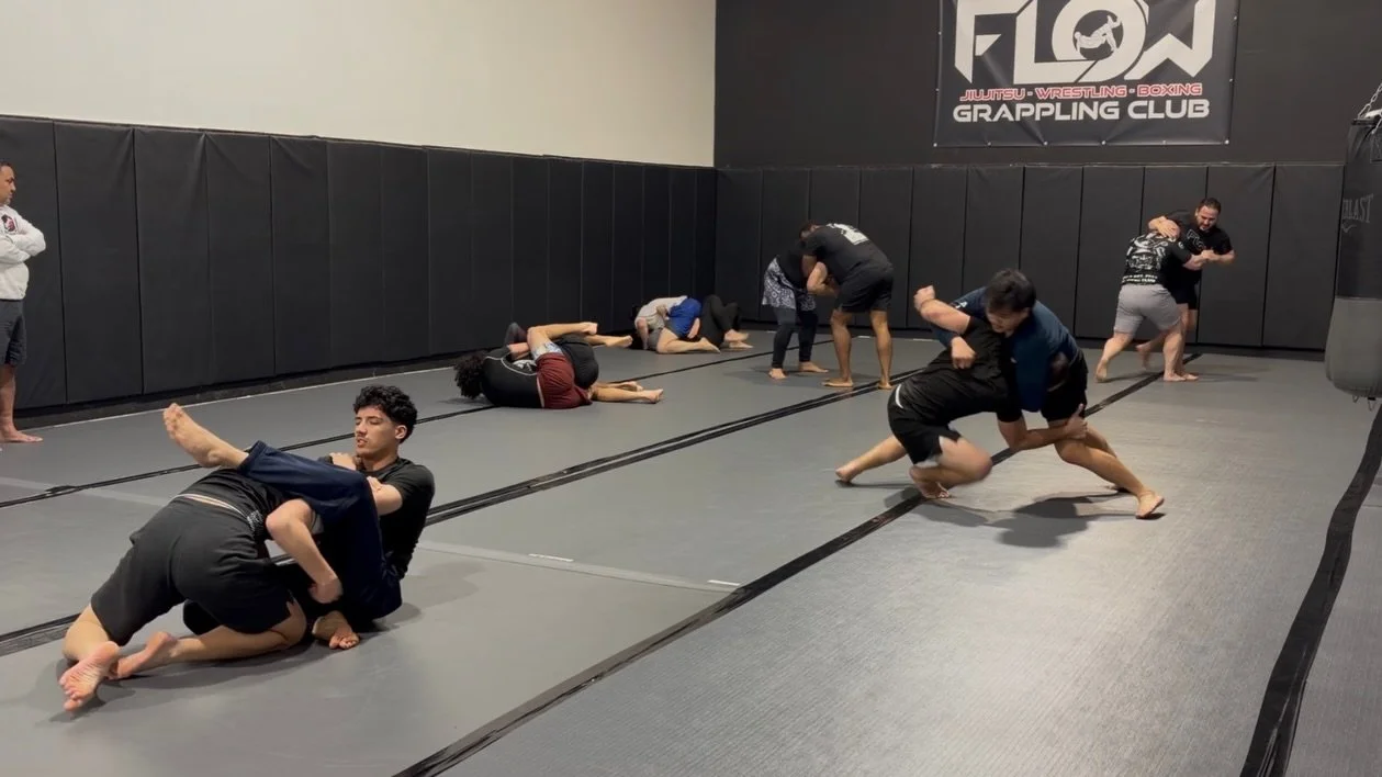 Right back to work!

We have classes for kids, teens, and adults!
Make family time extra fun!

🟩More info &amp; FREE trial at FlowGrapplingClub.com🟩