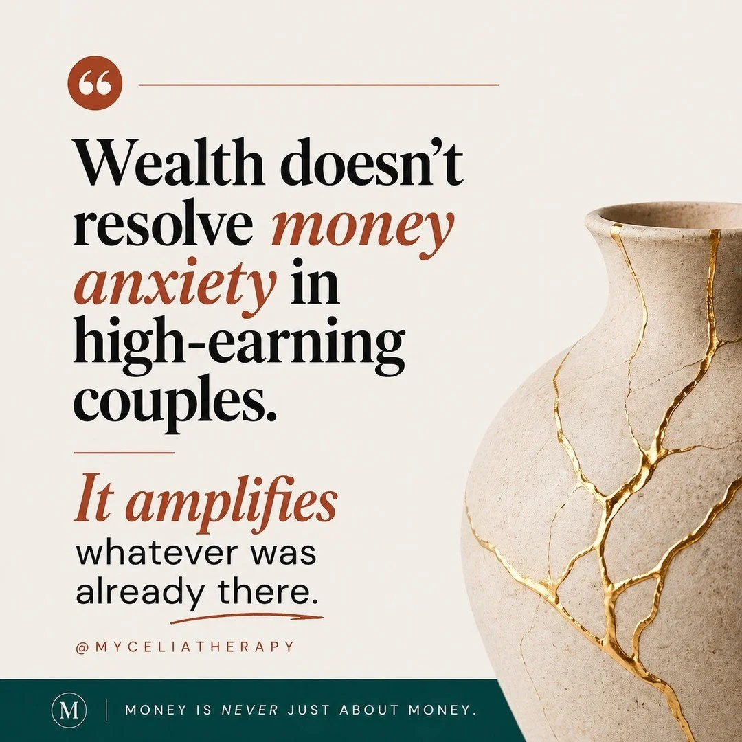 Your household income tripled.

Your money fights got worse, not better.

Most couples don't see this coming.

More money doesn't dissolve money anxiety. It changes its shape.

At $200K, the fight is "can we afford this?"

At $1.2M, the fig