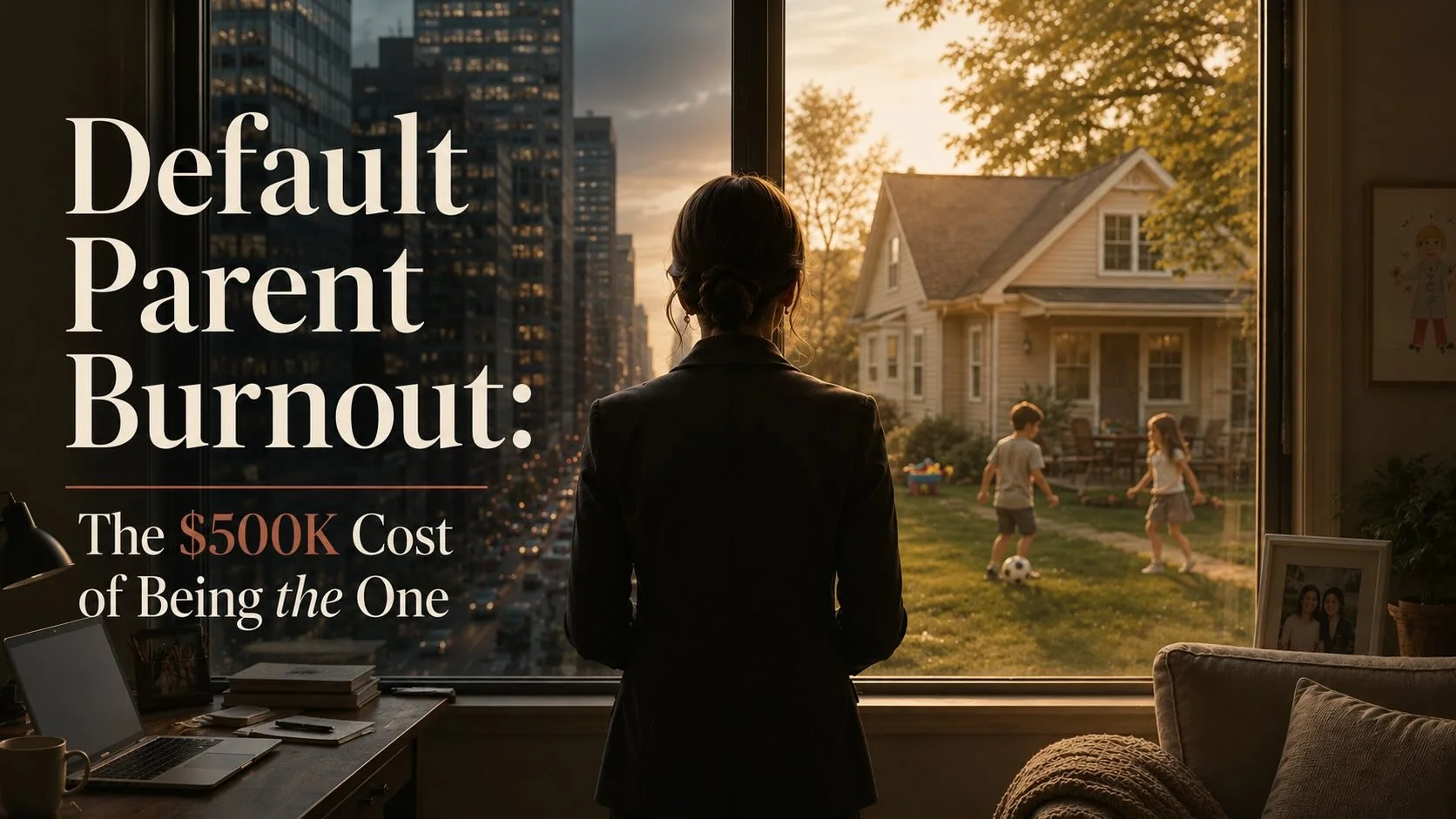 Default Parent Burnout: The $500K Cost of Being the One