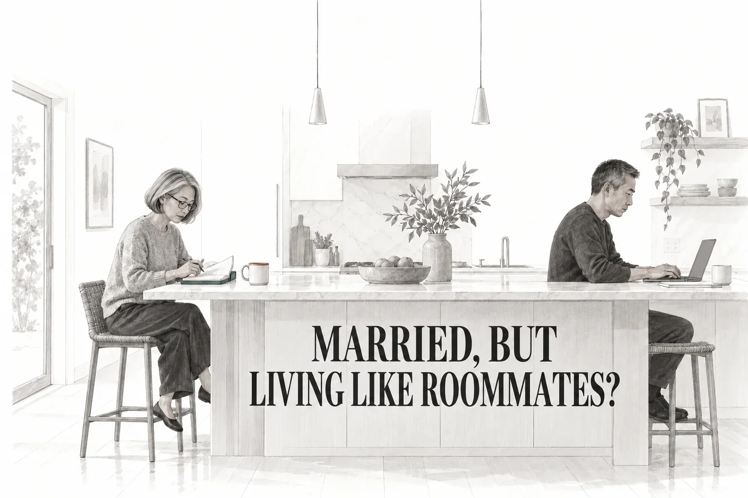Roommate Marriage: When Two Busy People Stop Feeling Like Partners