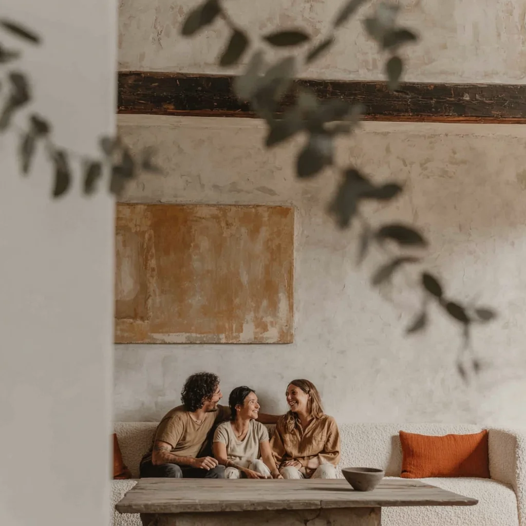 Couples and family therapy fostering deep connection and communication at Mycelia Therapy in California.