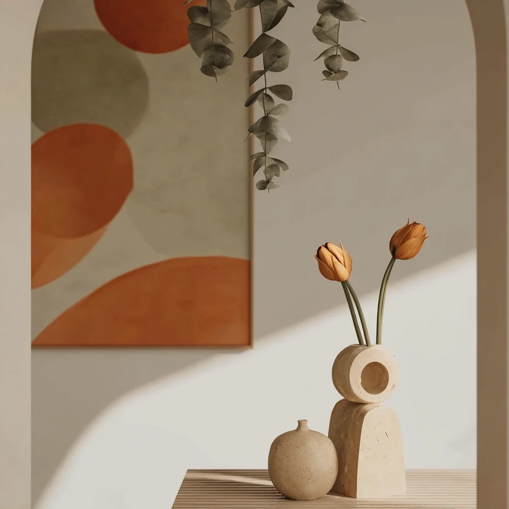 Serene, modern, and contemplative space for holistic psychotherapy sessions at Mycelia Therapy.