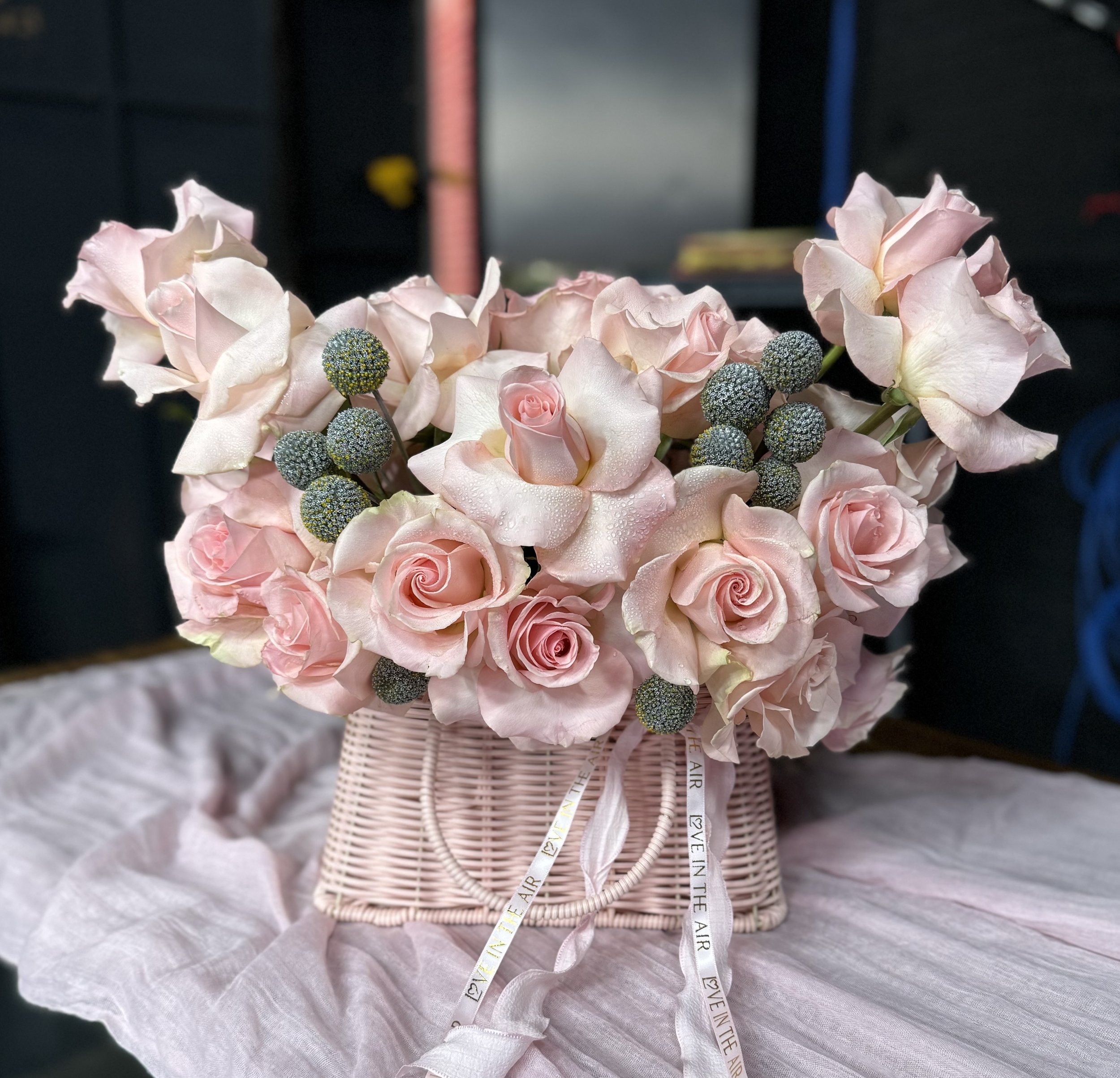 25 Roses Basket