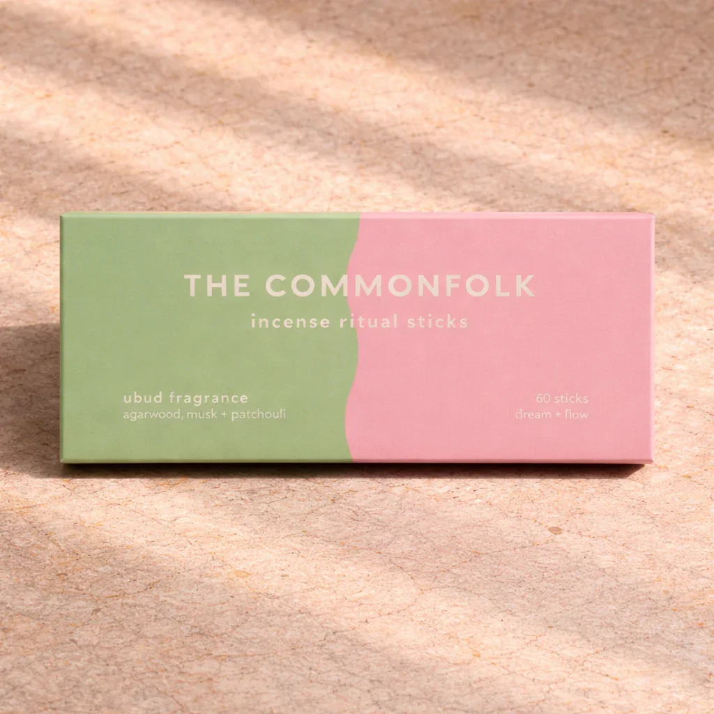 THE COMMONFOLK - Incense Ritual Sticks - Ubud (Agarwood, Musk + Patchouli)
