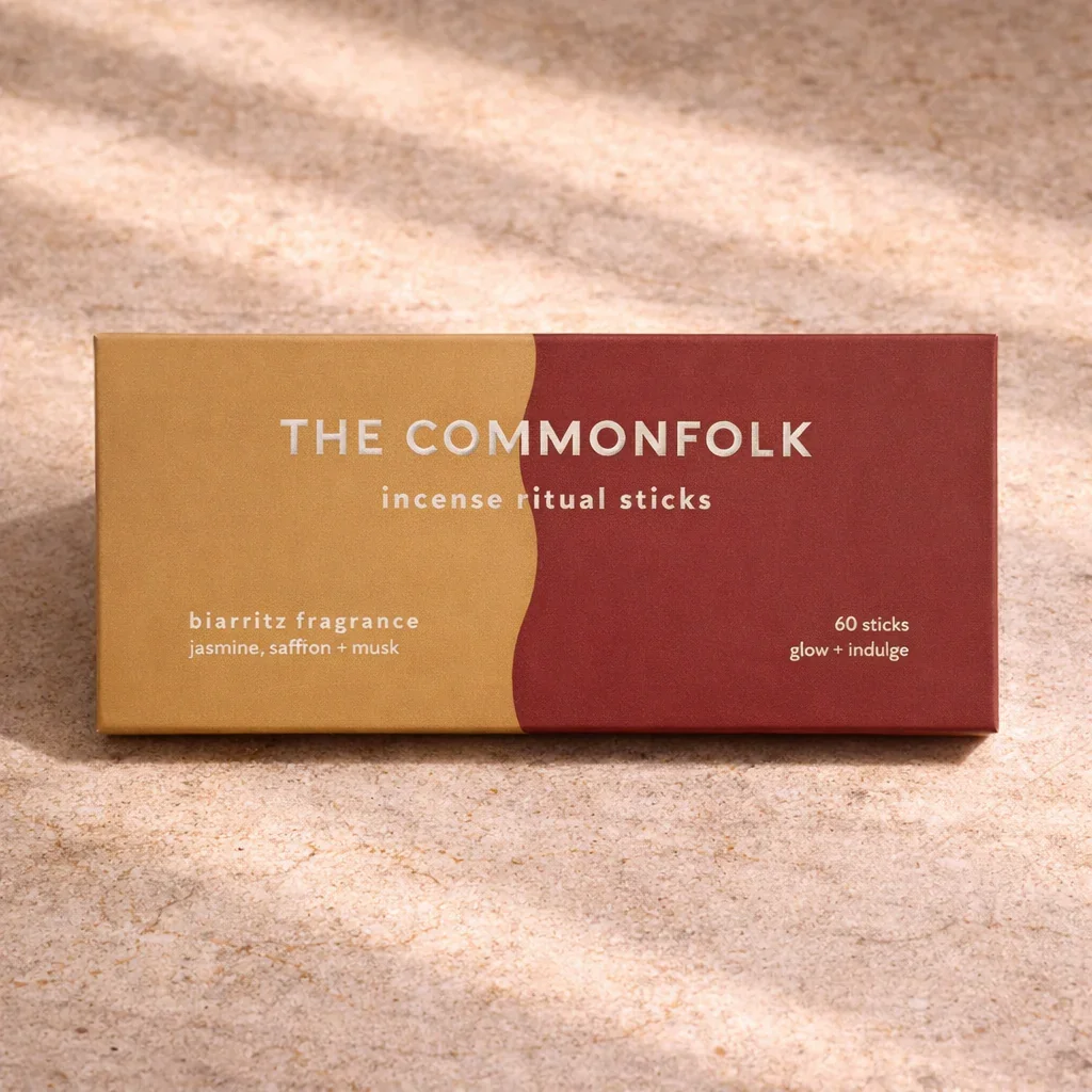 THE COMMONFOLK - Incense Ritual Sticks - Biarritz (Jasmine, Saffron + Musk)
