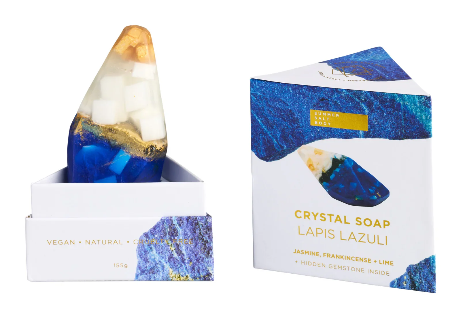 SUMMER SALT BODY - Lapis Crystal Soap