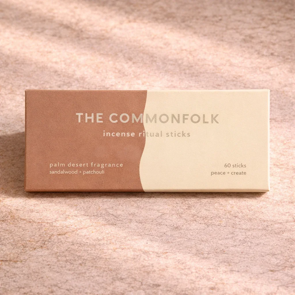 THE COMMONFOLK - Incense Ritual Sticks - Palm Desert (Sandalwood + Pachouli)