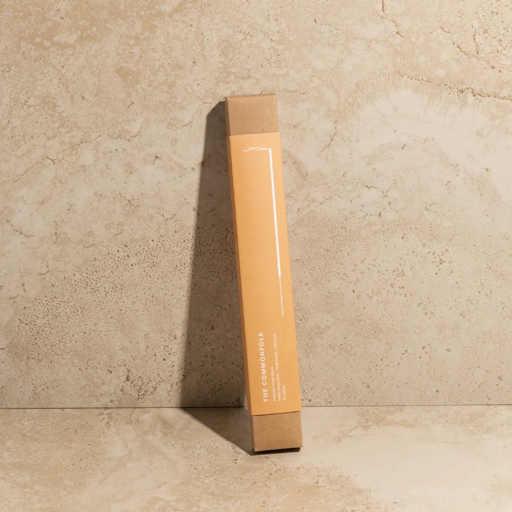 THE COMMONFOLK - Keep It Simple Incense Ritual Sticks - India (Teakwood + Tobacco)