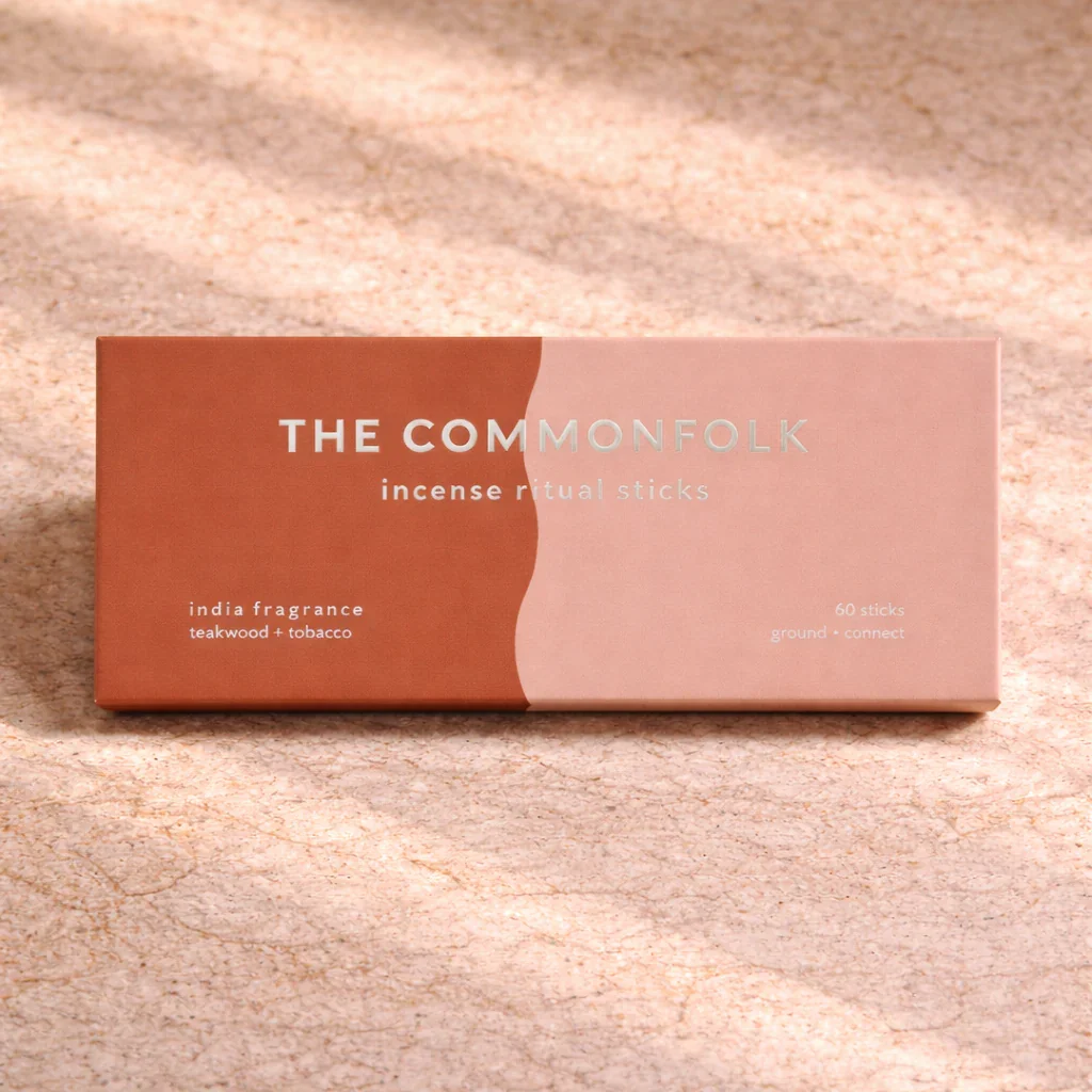 THE COMMONFOLK - Incense Ritual Sticks - India (Teakwood + Tobacco)