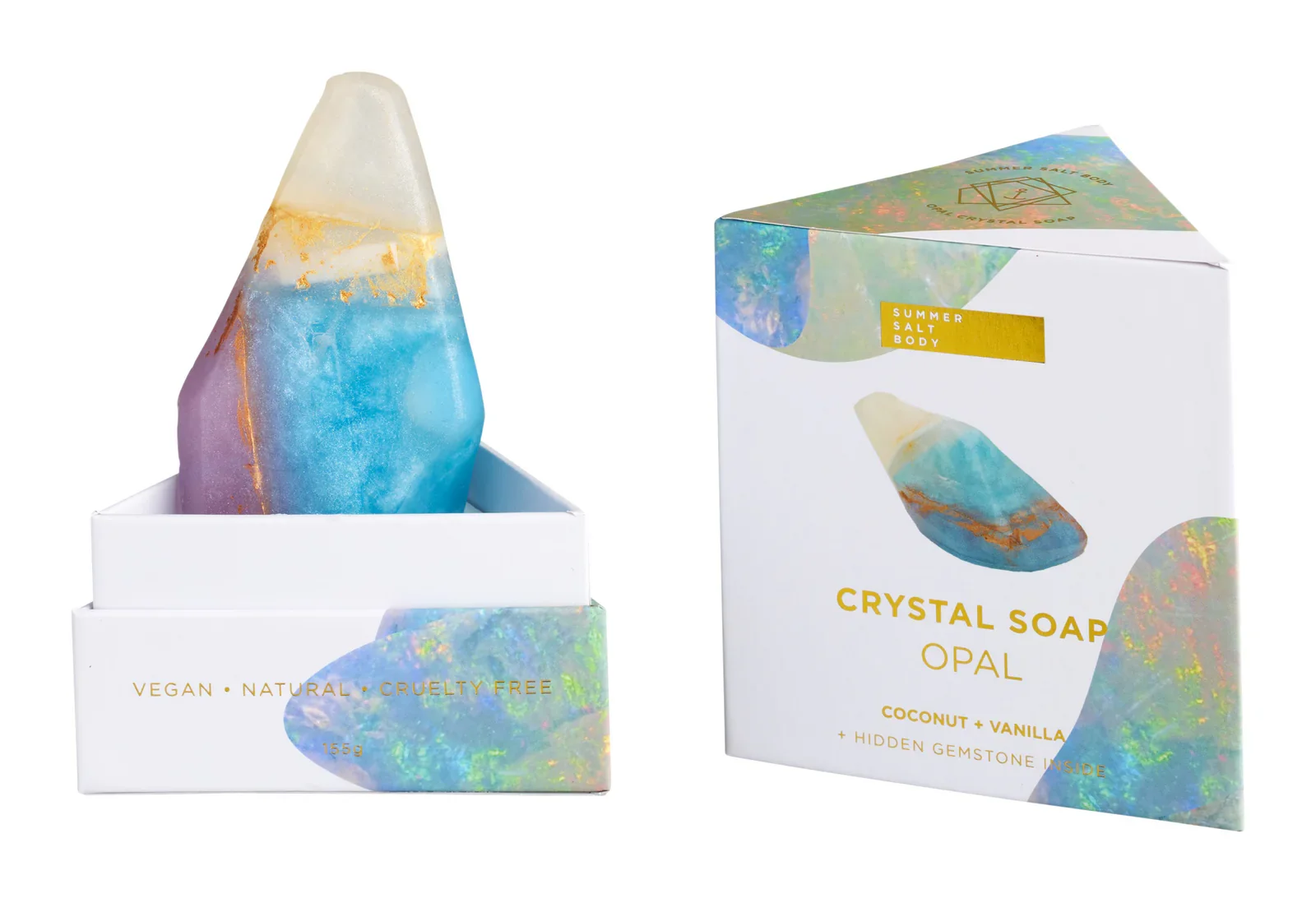 SUMMER SALT BODY - Opal Crystal Soap