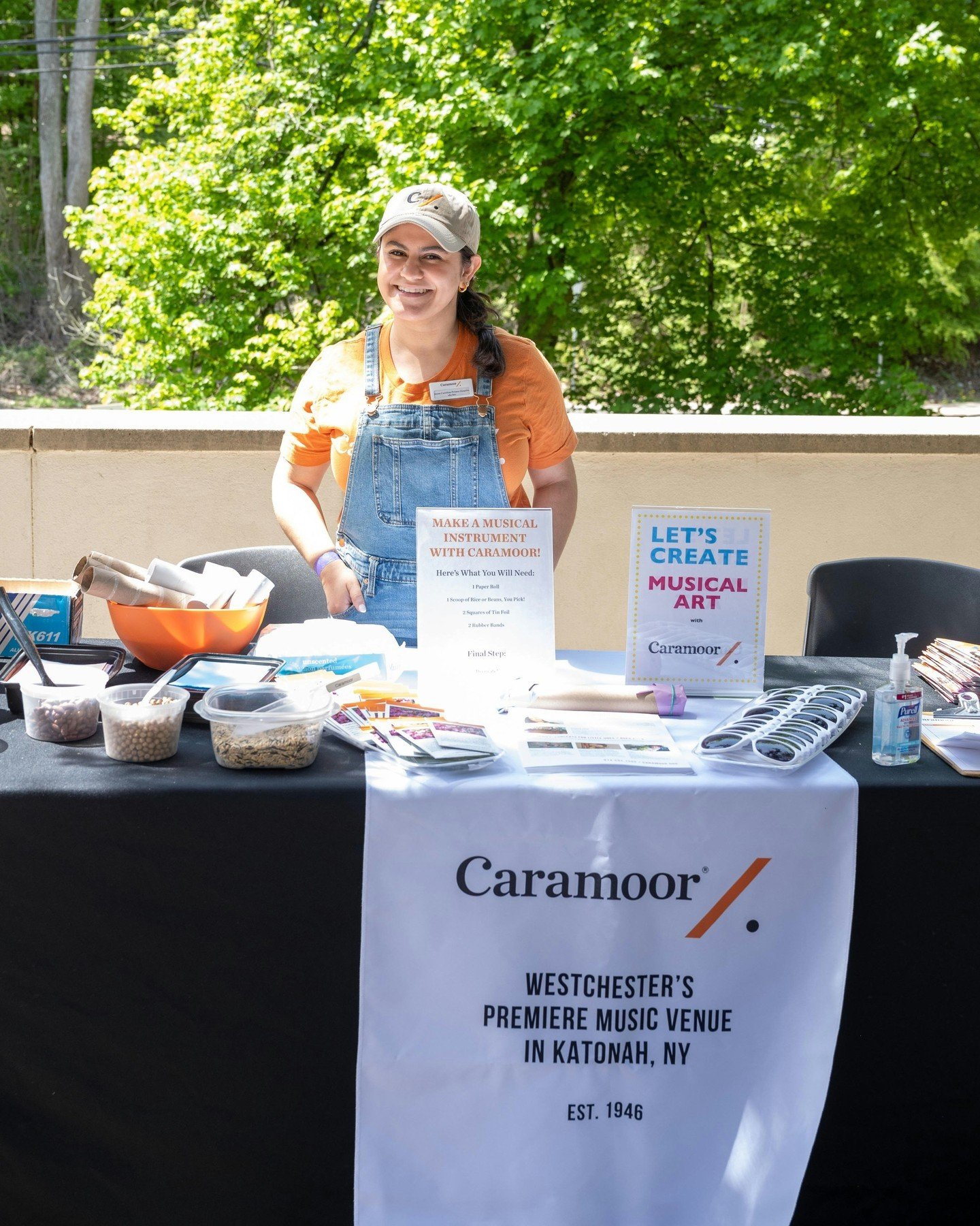 We have entertainment for the whole family, thanks to @caramoor and @nora_rothman joining us tomorrow 🕺 

Stop by Caramoor's tent for a &quot;Make-Your-Own-Instrument&quot; activity for the little ones from 9a-2p. 🎶 

Nora will be joining us from 1