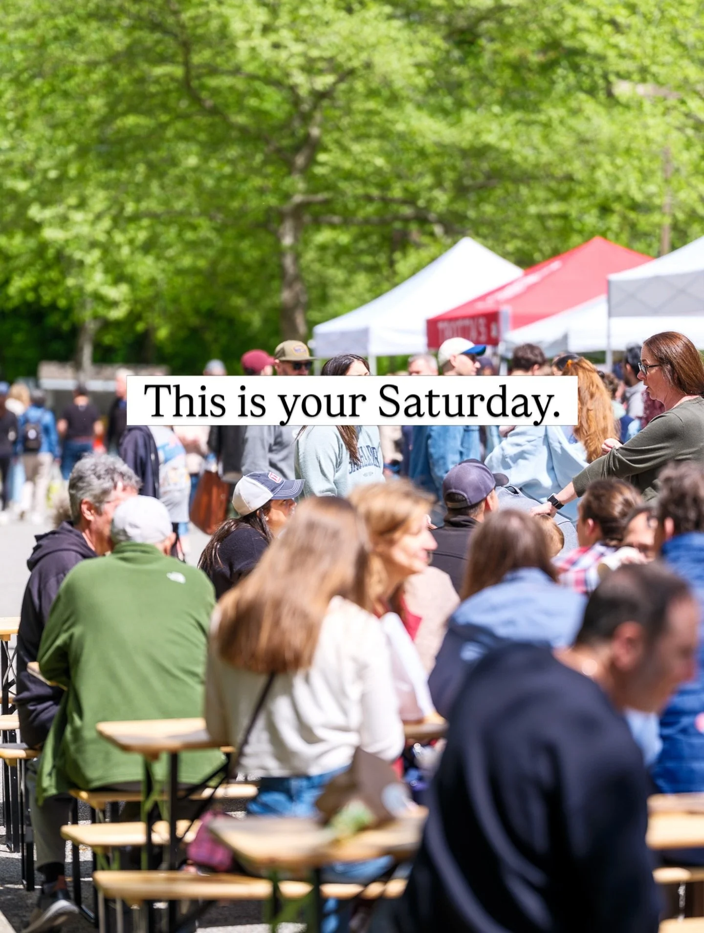 Opening Day. There is nothing quite like the first Saturday back!

This week, North Salem Farmers Market opens its season on Back Street in Croton Falls, Saturday 9 AM to 1 PM. 

Over 50 vendors are joining us across the season, your favorites and ne