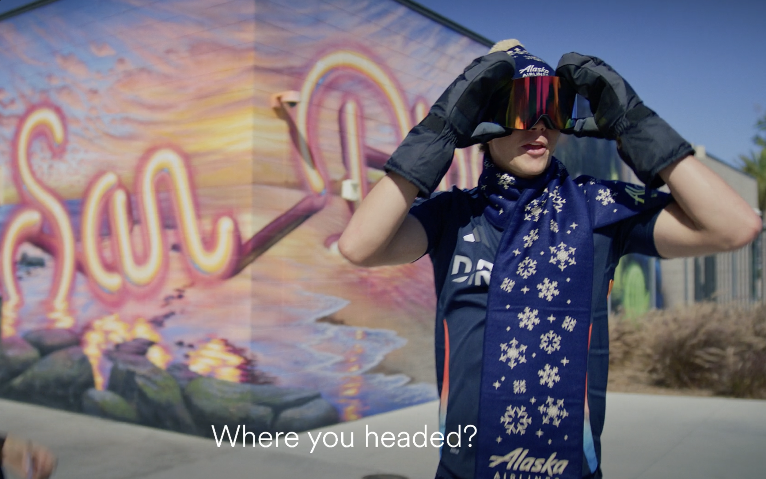 "Where You Headed?" - Alaska Airlines