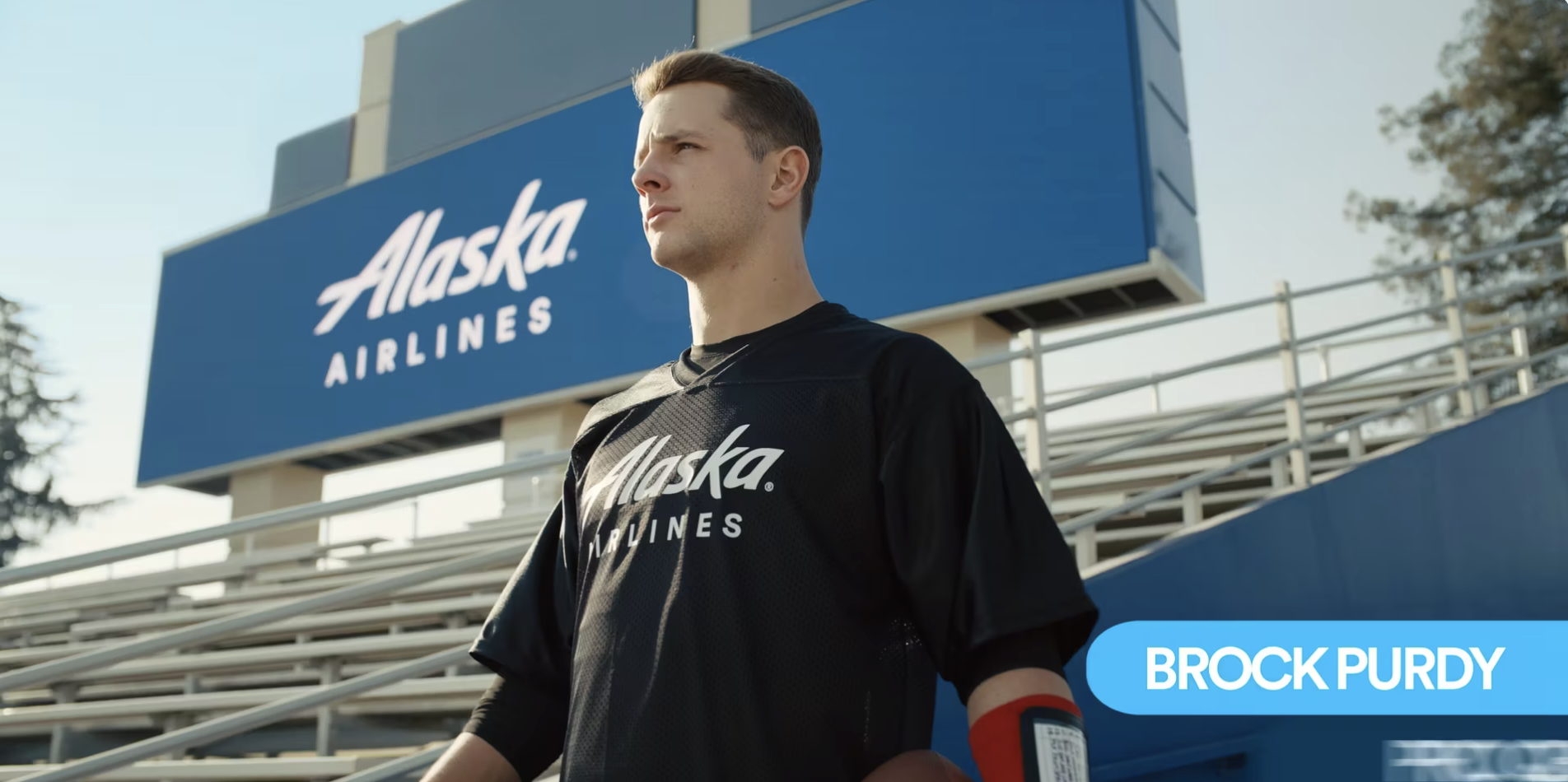 Alaska Airlines X Brock Purdy