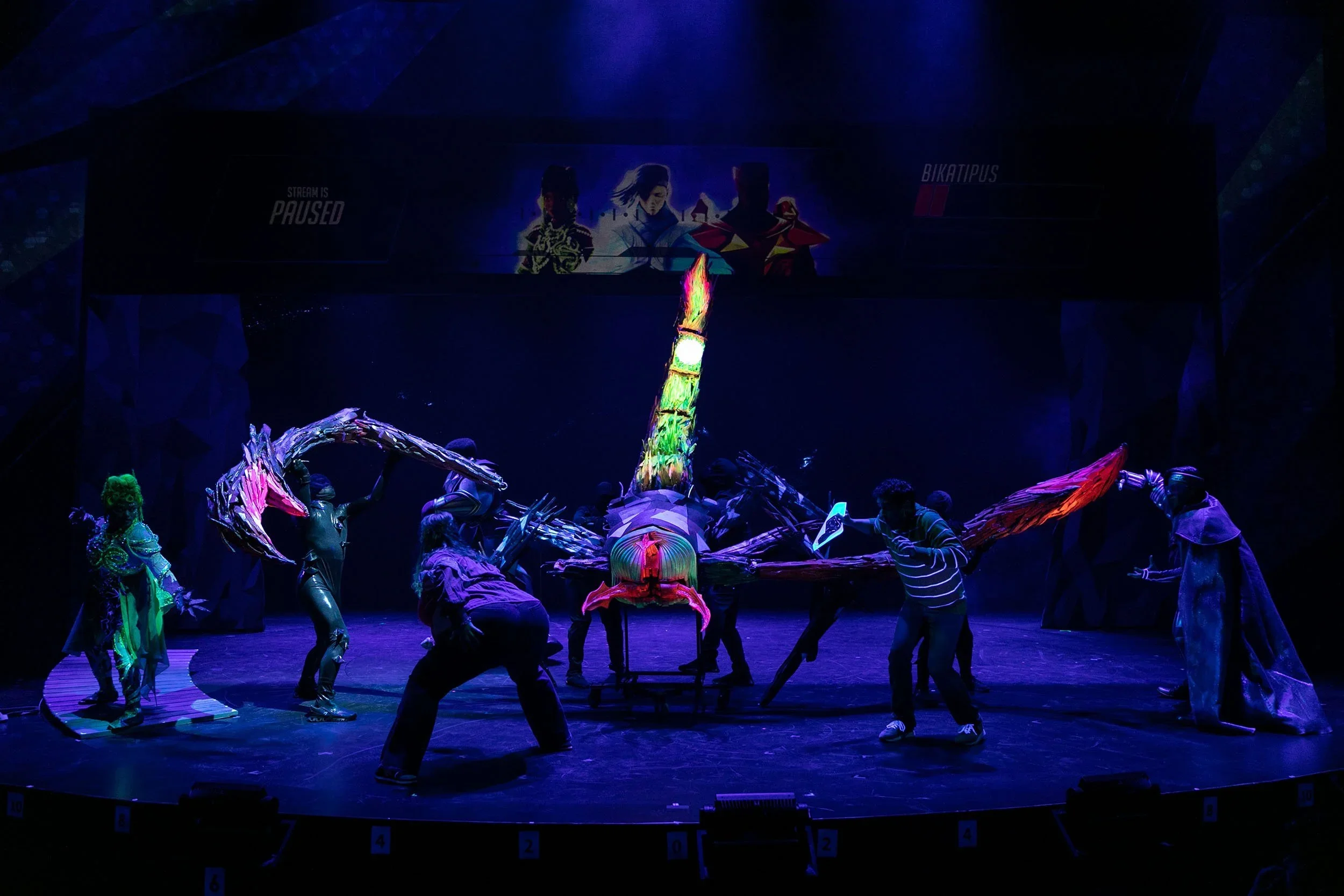"Other World"; Puppet Design: AchesonWalsh Studios. Puppet Choreographer: Stefano Brancato