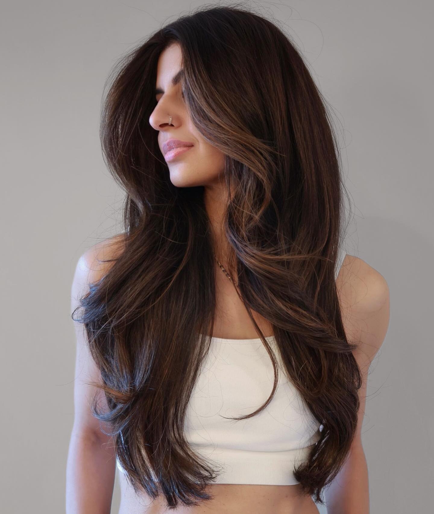 we&rsquo;ll never get over the Expensive Brunette // @thebeigelabelsalon #hairyoucanlivein