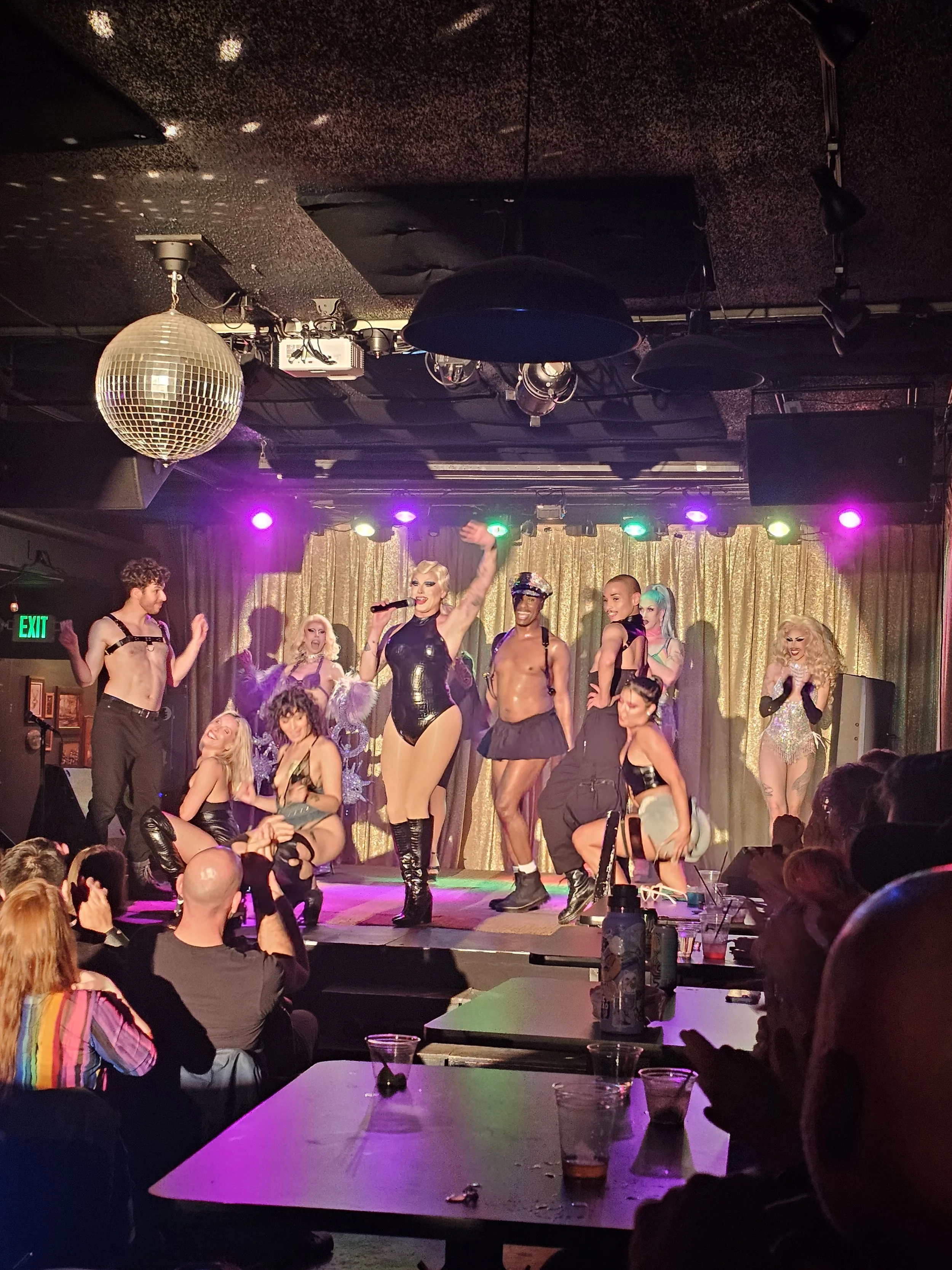 Lighting and Audio of drag show: Tush
