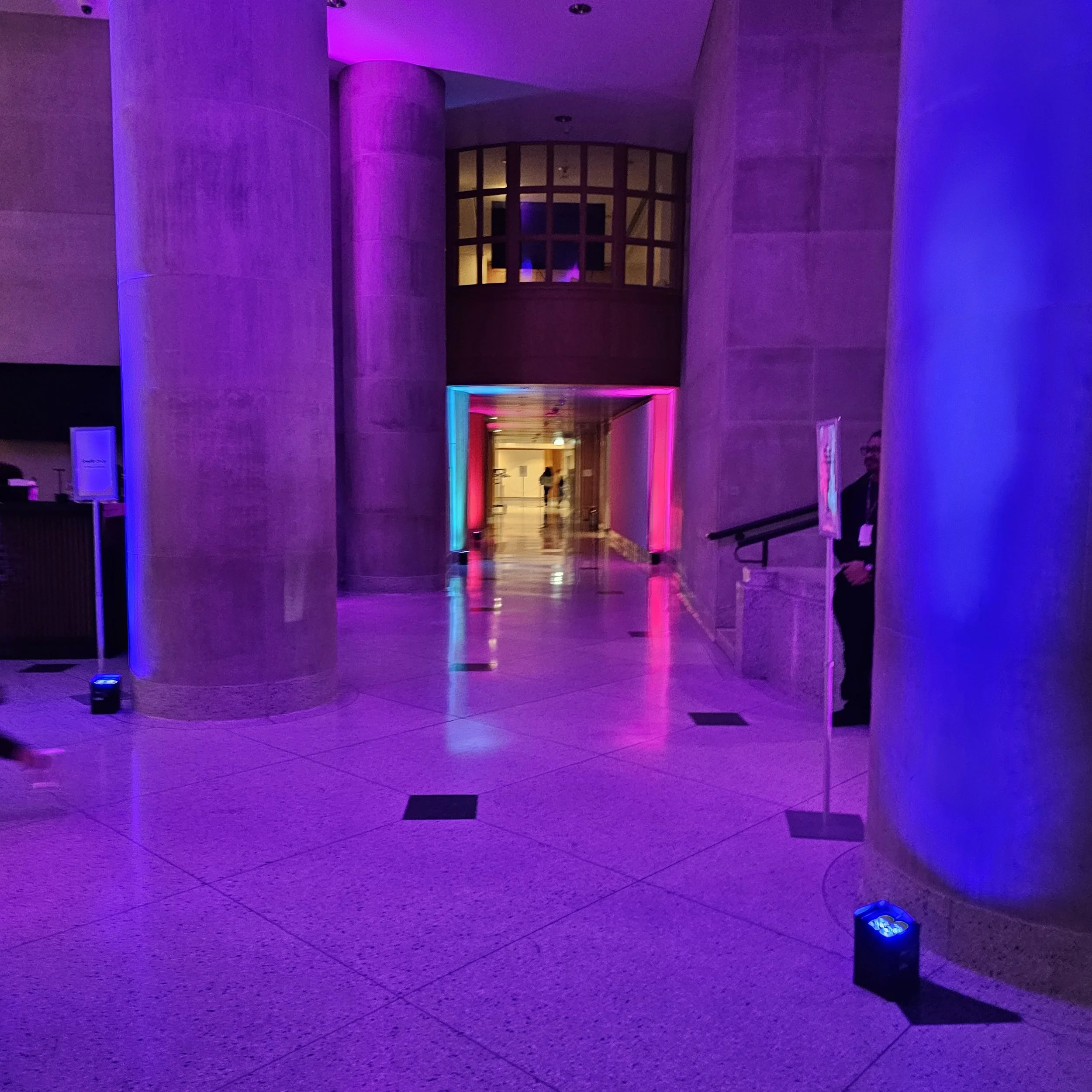 Seattle art museum: Remix event lighting - Theme Fever Dream
