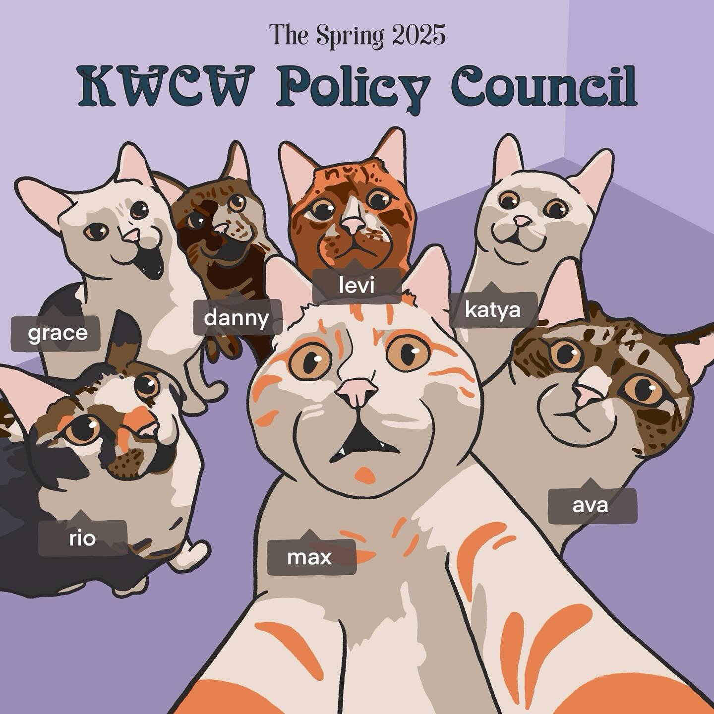 Meet the Spring 2025 Kdub Policy Council!