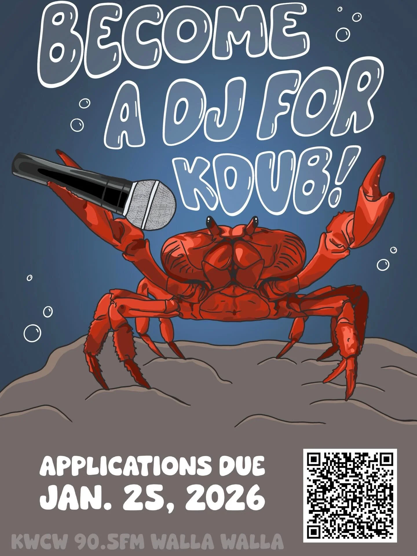 Apply to be a Spring 2025 DJ!! Applications are due January 25th!