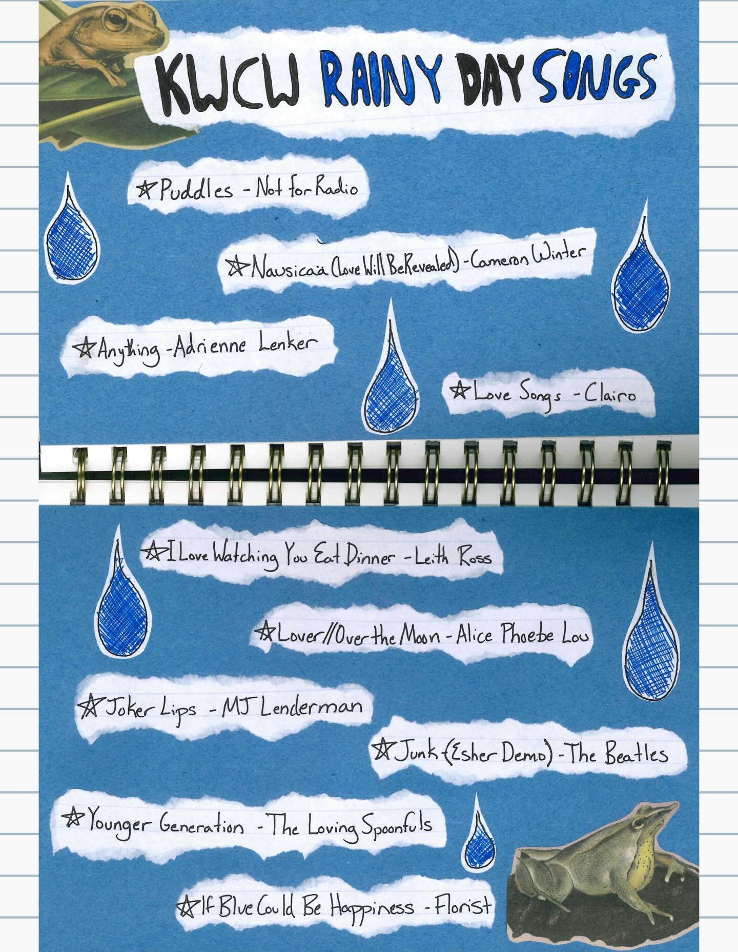 songs best enjoyed soggy