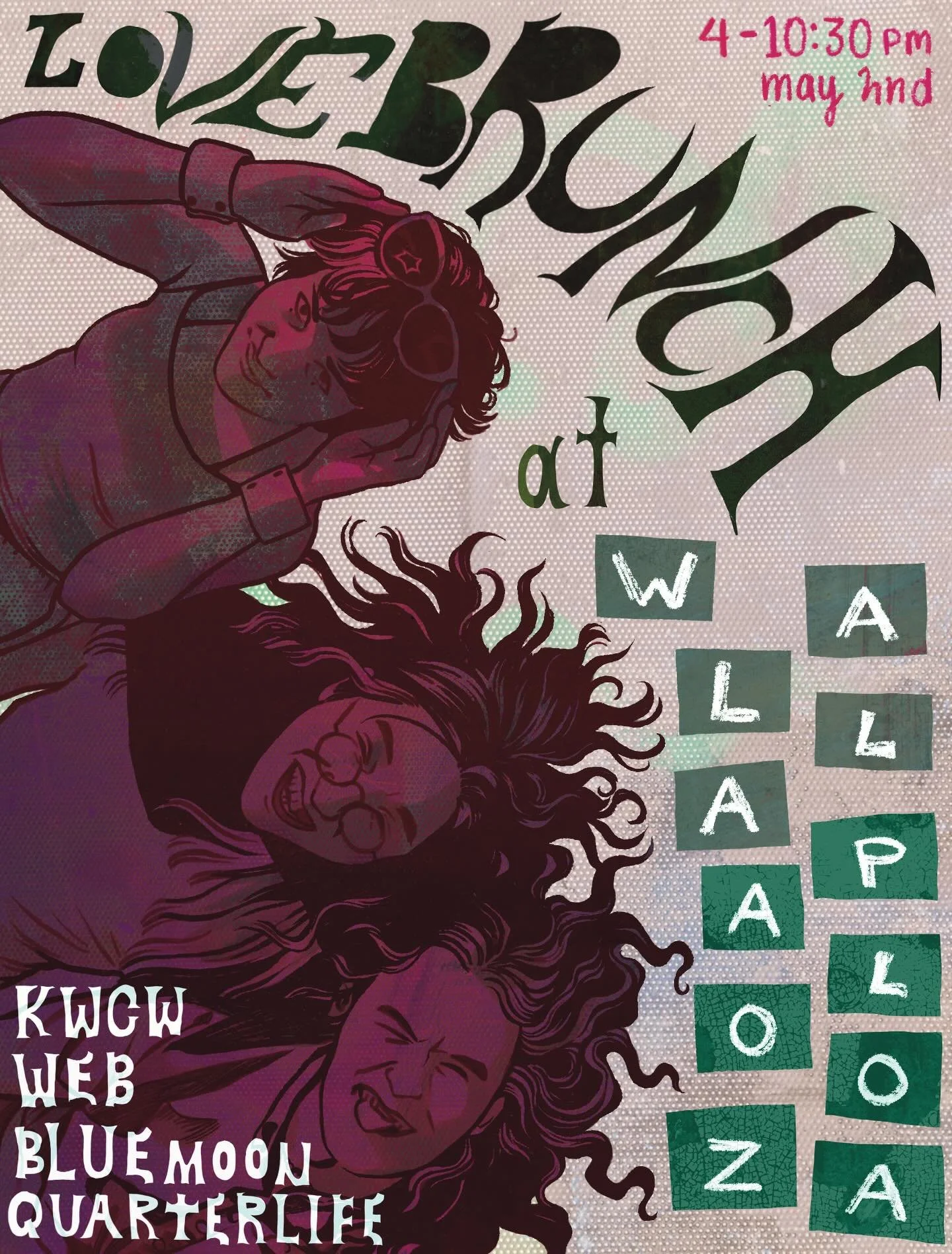 LOVE BRUNCH is a three-piece combo specially baked in Walla Walla, Washington. Channeling inspiration from the post-breakfast pre-lunch slurp-rock era, Love Brunch&rsquo;s tunes are a fusion of flavors served with a focus on keeping the rocks rolling