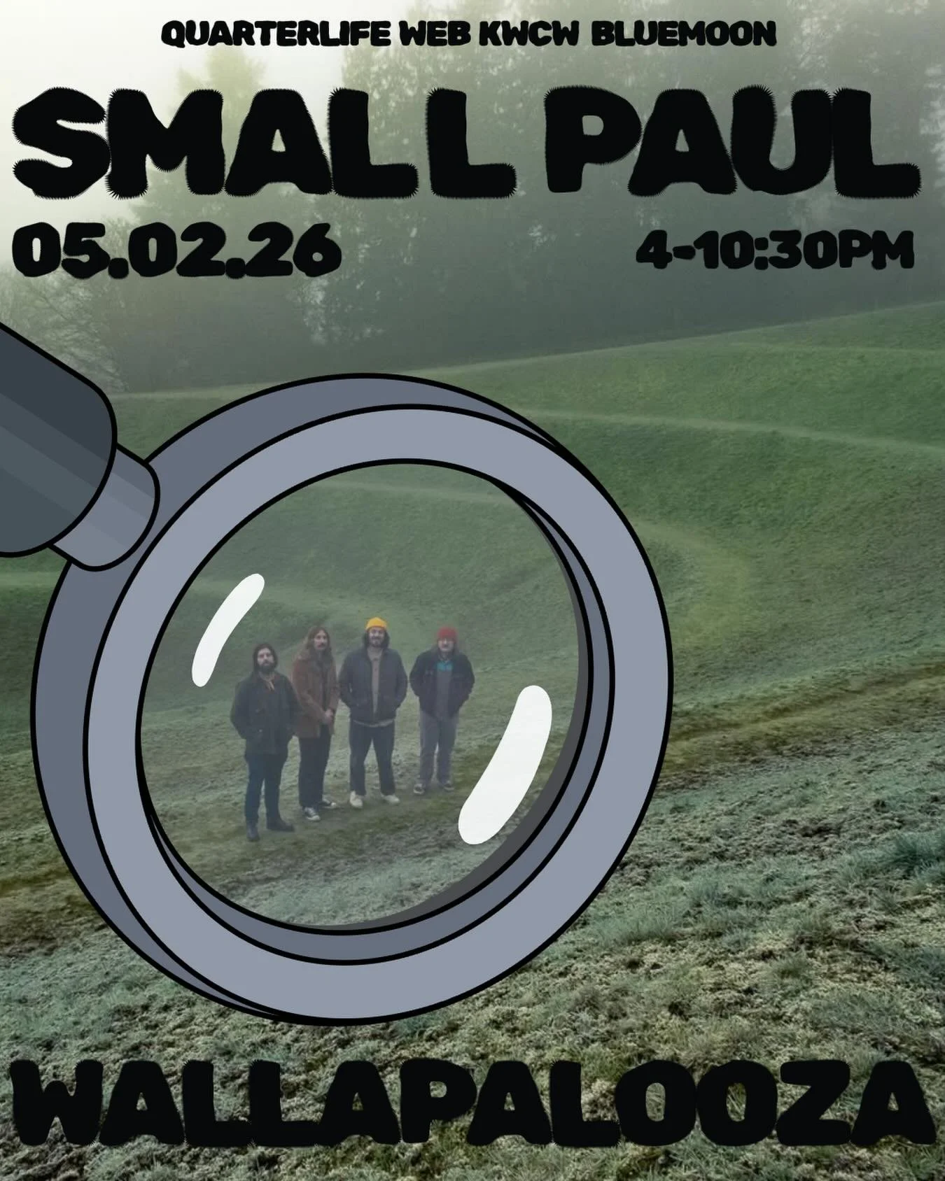 All the way from Seattle&hellip;it&rsquo;s SMALL PAUL! These KEXP darlings are bringing the sound of the PNW to Walla Walla. Last year&rsquo;s breakthrough sophomore record I WAS LOVE, I WAS LIGHT is a soulful swirl of dynamic keys and rich guitar to