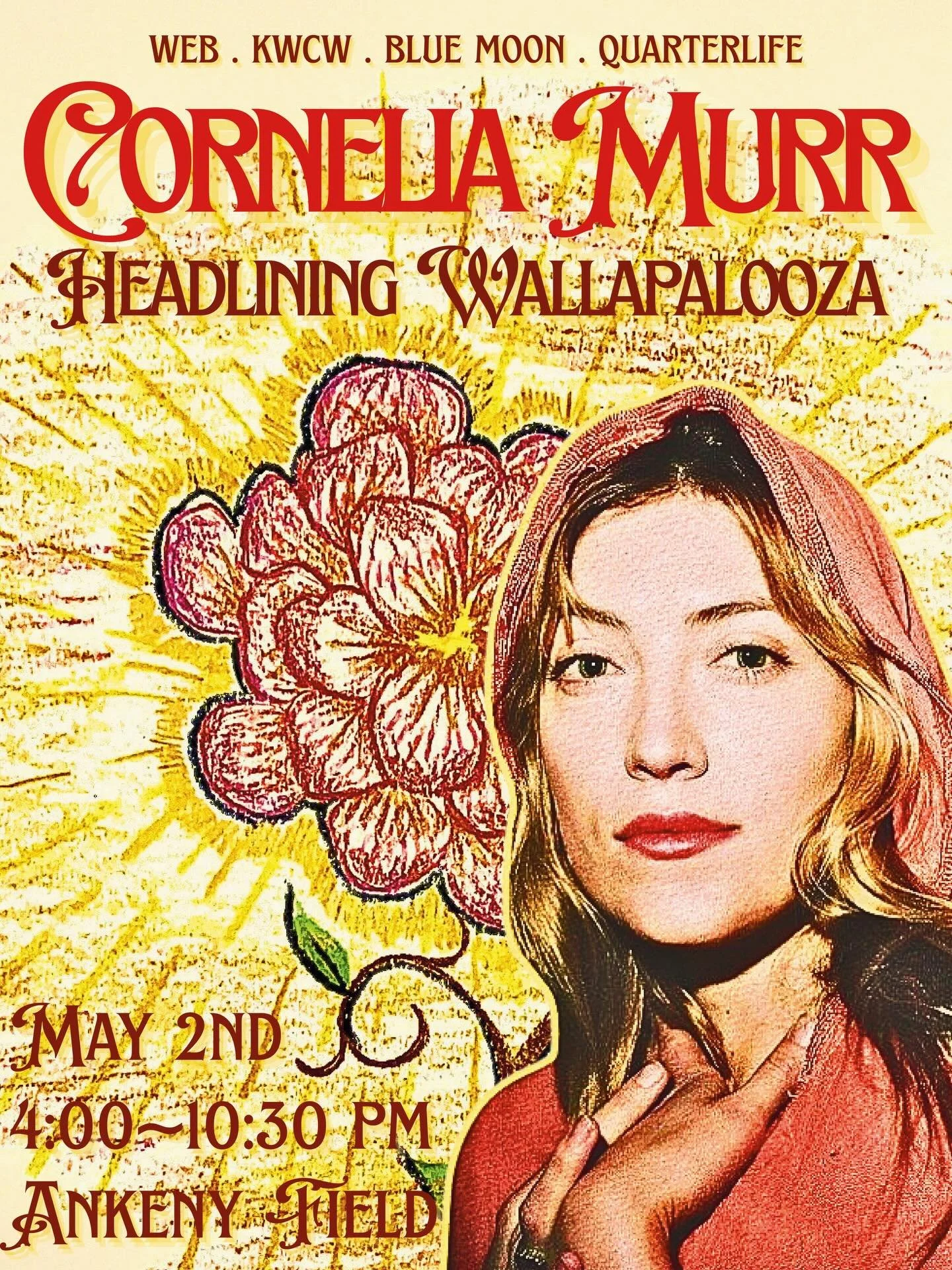 Born in London and raised in cities across the US, CORNELIA MURR never stays in one place for long. Her discography jumps from genre to genre: her 2018 debut LAKE TEAR OF THE CLOUDS is lush with atmospheric psych-folk, 2022 EP CORRIDOR moves more tow