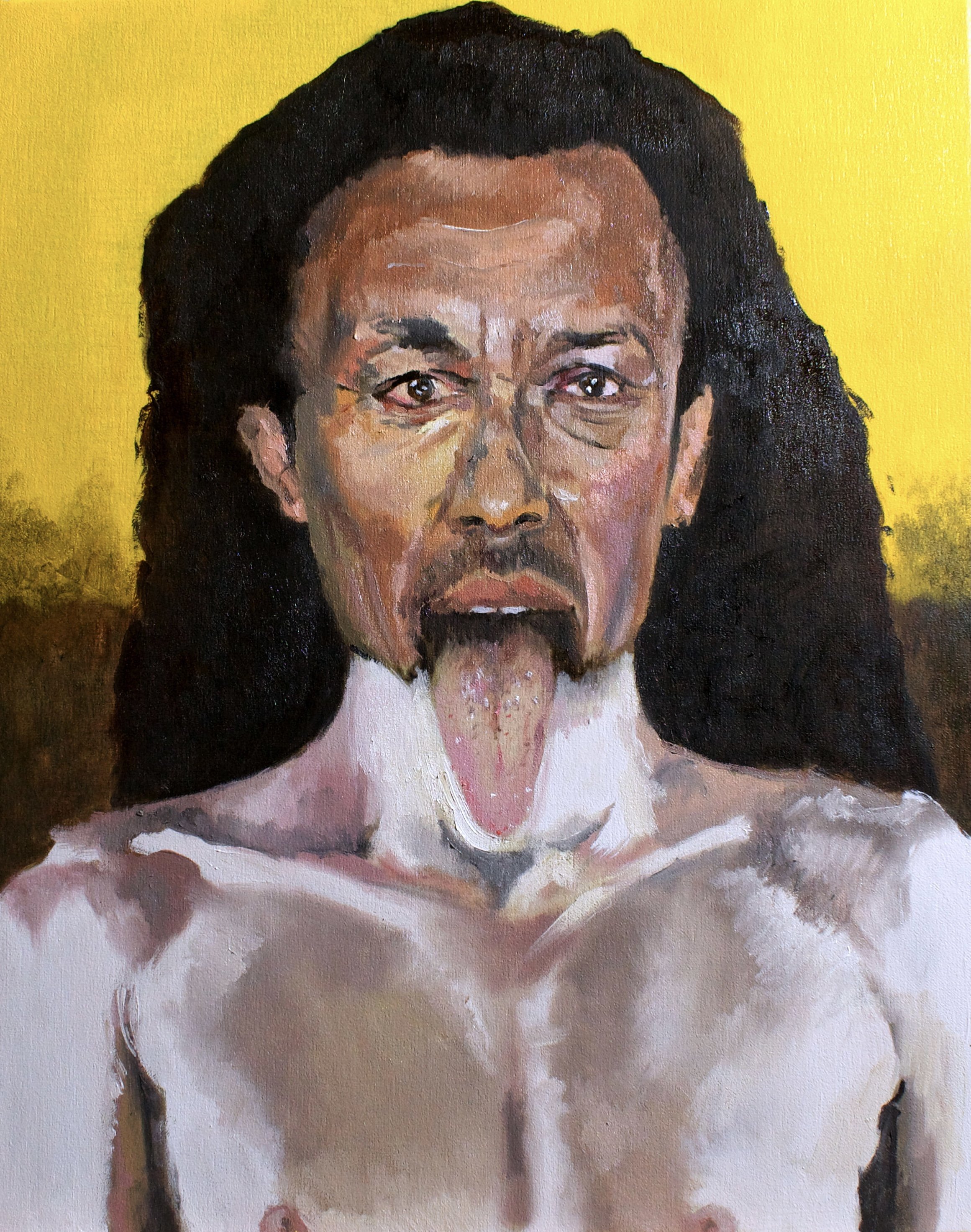 Prometheus Unbound. Oil on linen. 40 x 50cm. 2022
