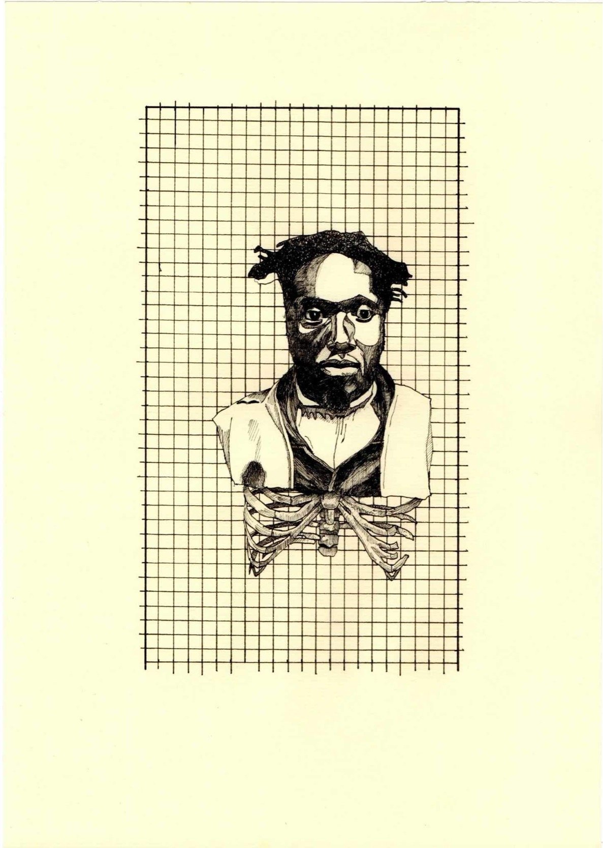 Untitled. Ink on laid paper. 21 x 29cm. 2017.