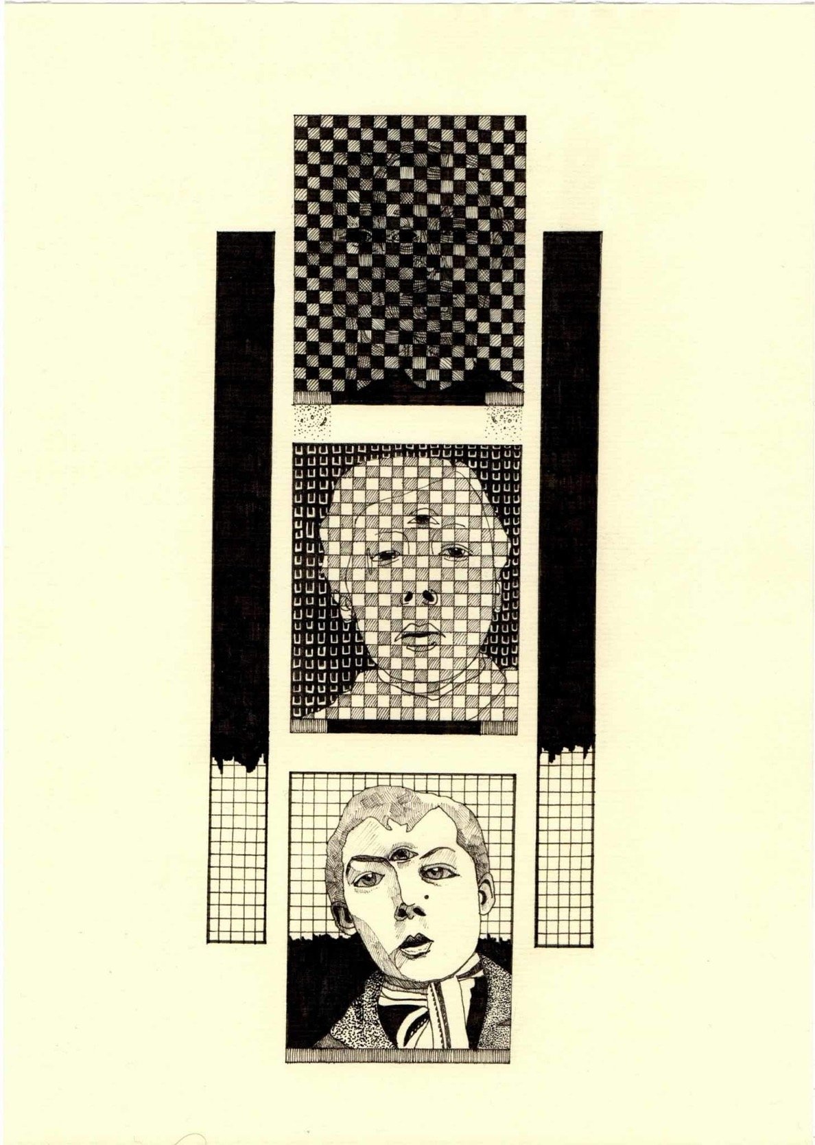 Untitled. Ink on laid paper. 21 x 29cm. 2017.