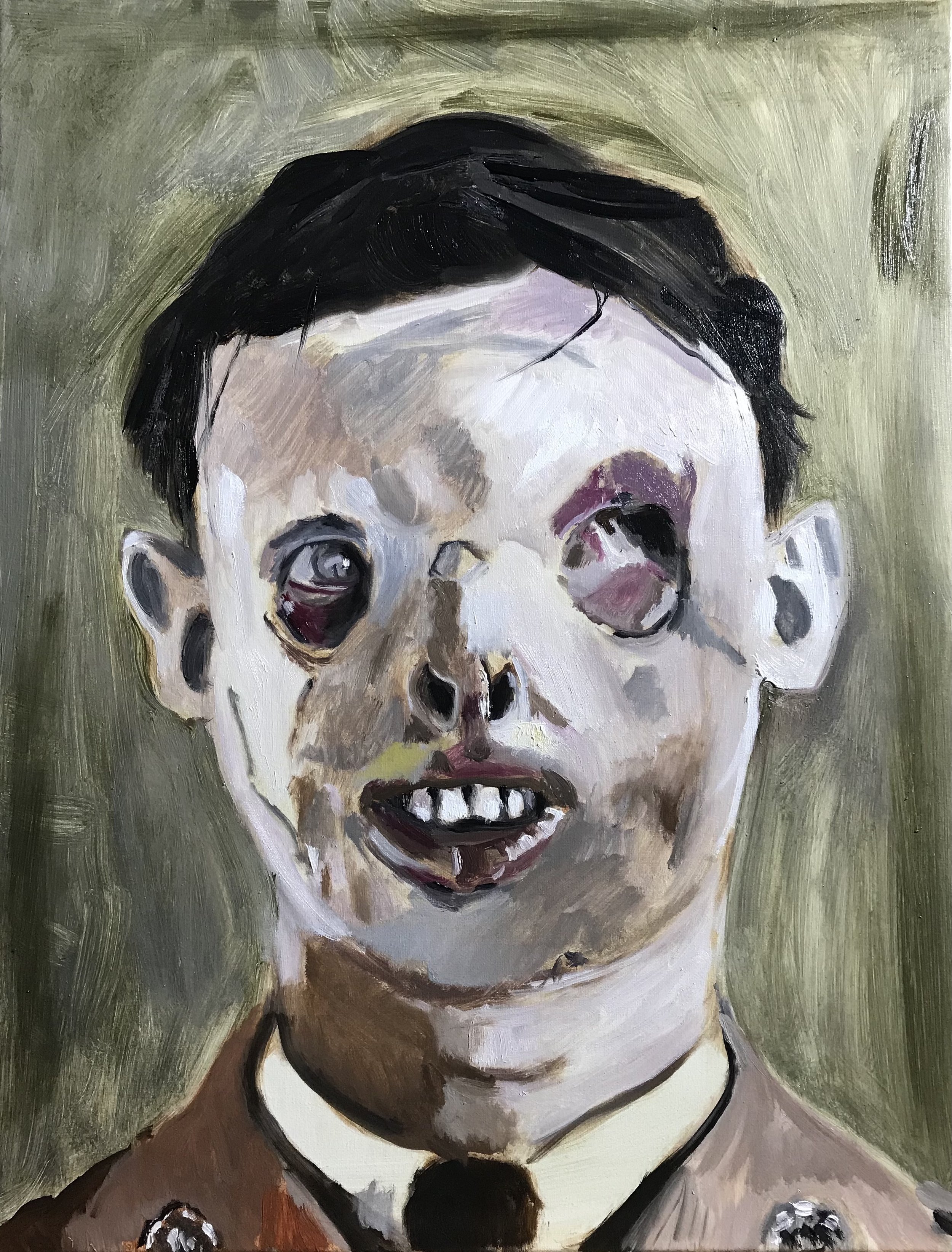 Ralph Lumley. Oil on linen. 35.6 x 45.7cm. 2021