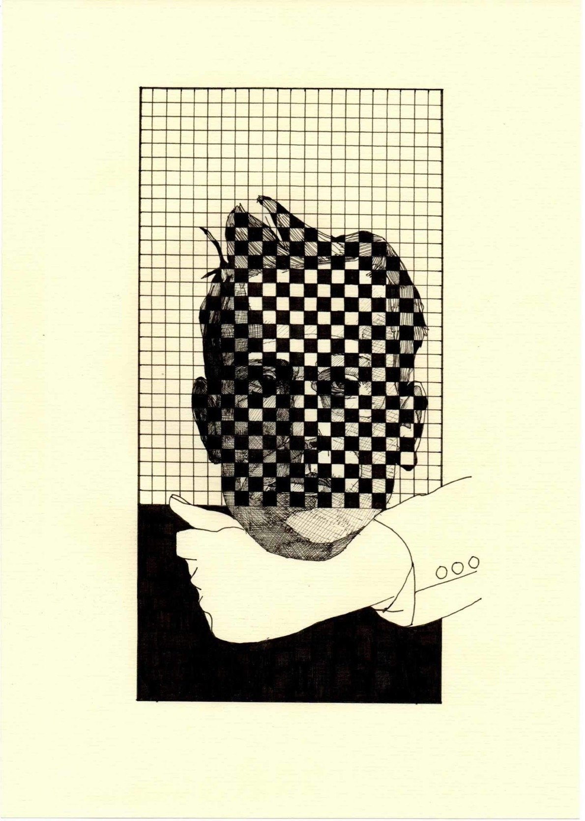 Untitled. Ink on laid paper. 21 x 29cm. 2017.