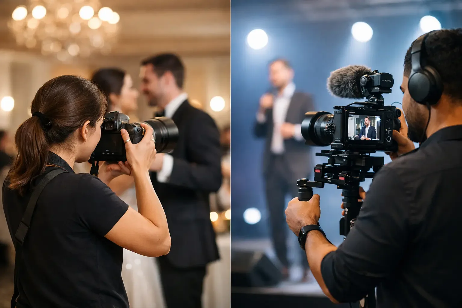 Event Photography vs Event Videography