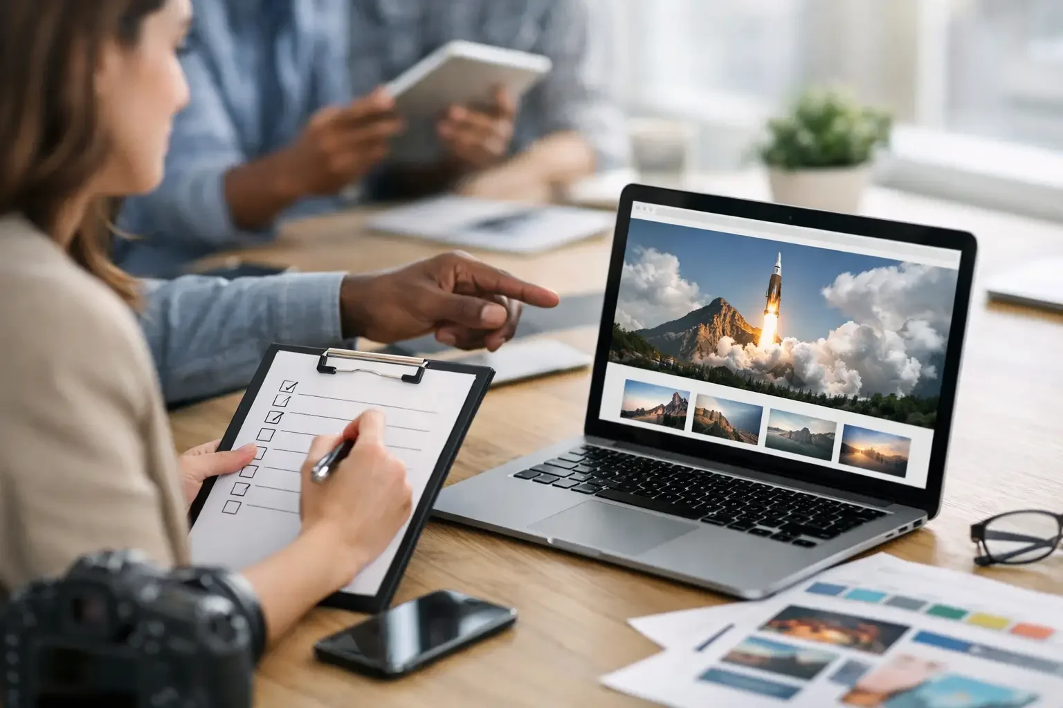 Website Launch Visuals Checklist for Brands