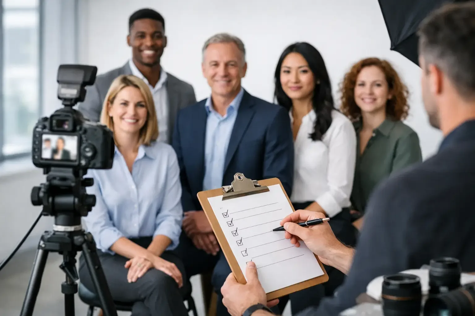 Corporate Headshot Session Checklist for Teams